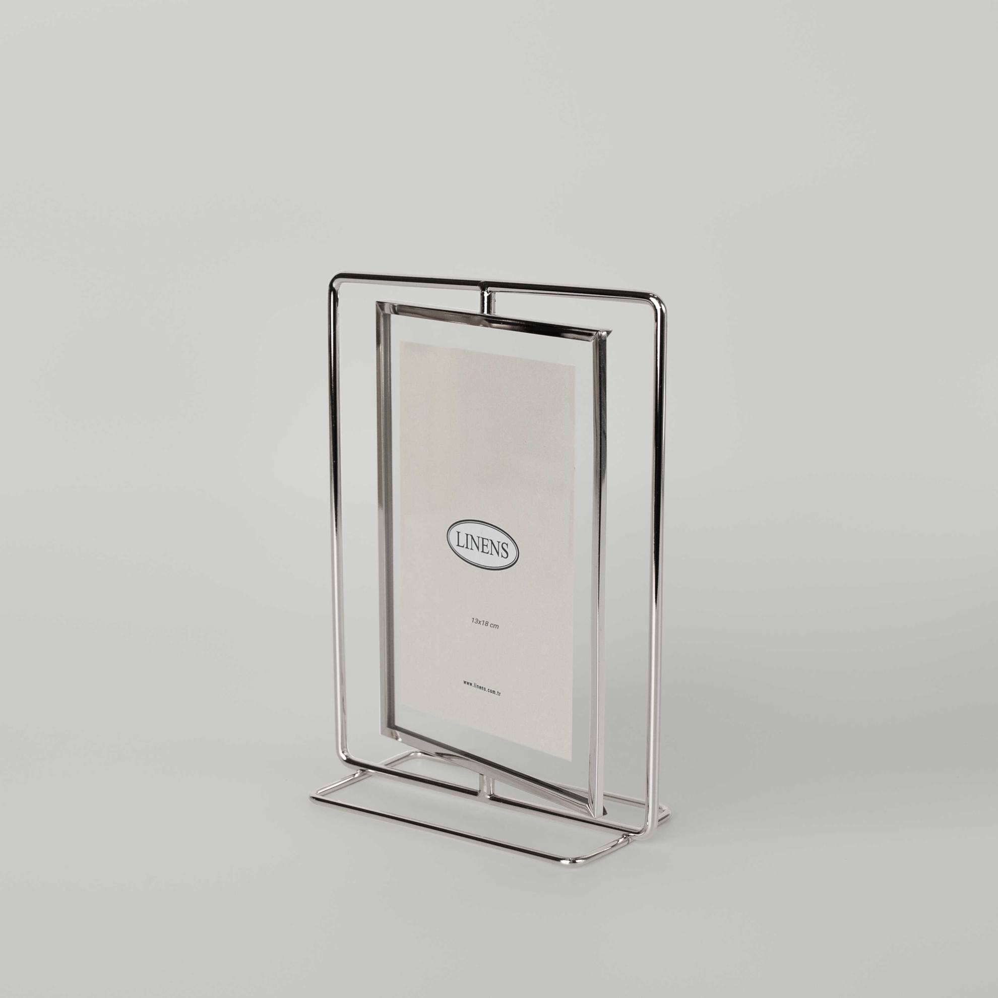 resm Linens Metal Linery 13x18 cm Çerçeve Gümüş