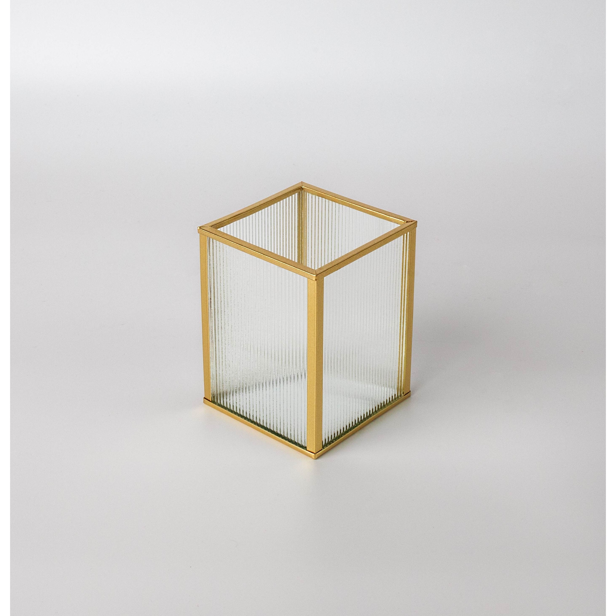 resm Linens Laveta 9x9x12 cm Düzenleyici Gold