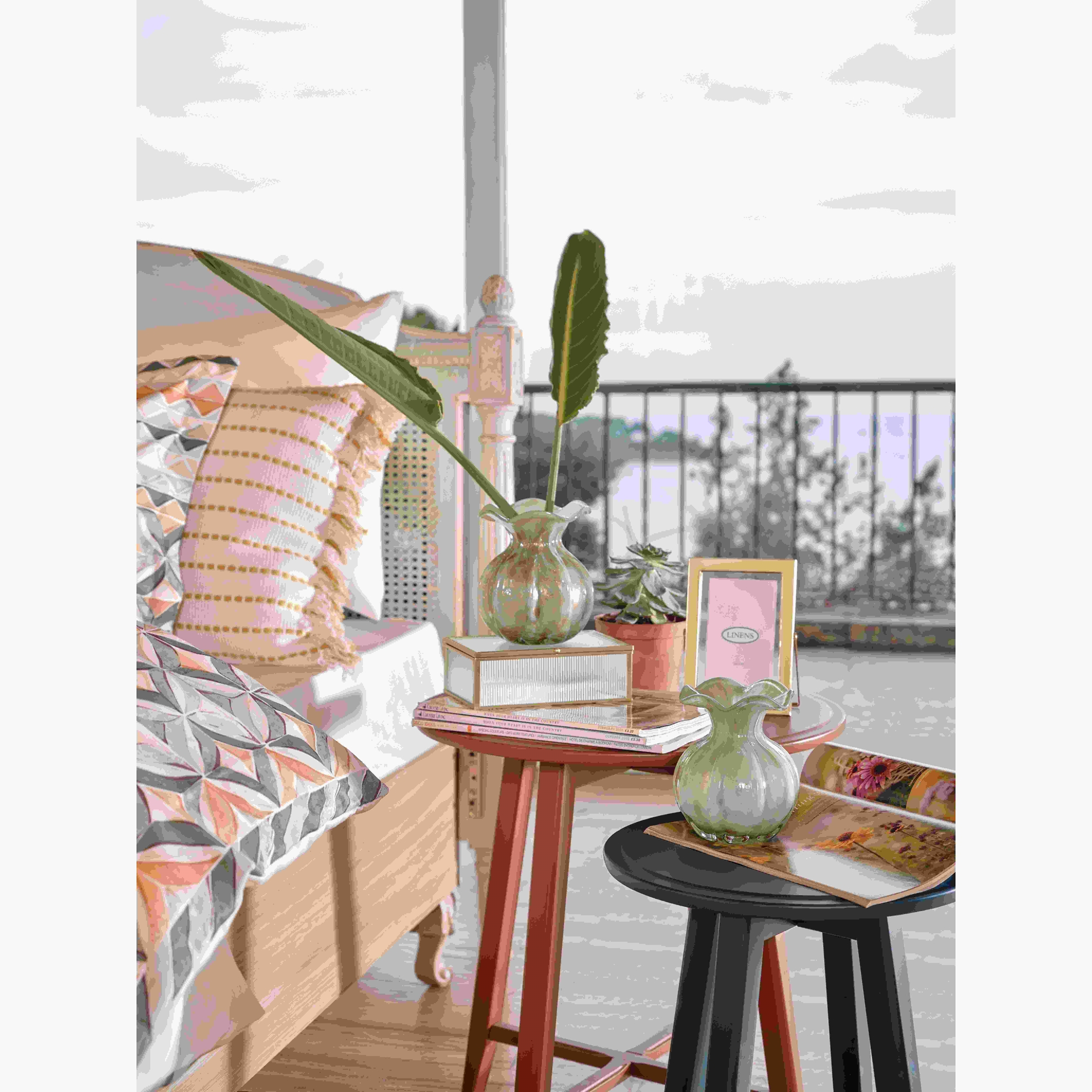 resm Linens Laveta 18x13x6 cm Dekoratif Kutu Gold