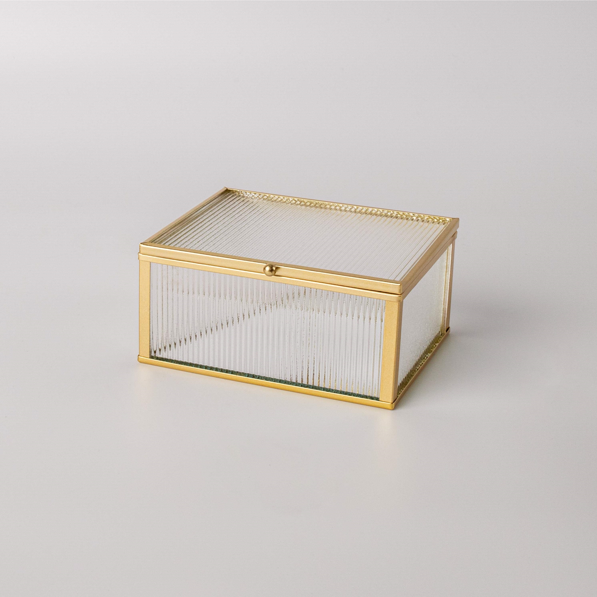 resm Linens Laveta 13x10x6 cm Dekoratif Kutu Gold