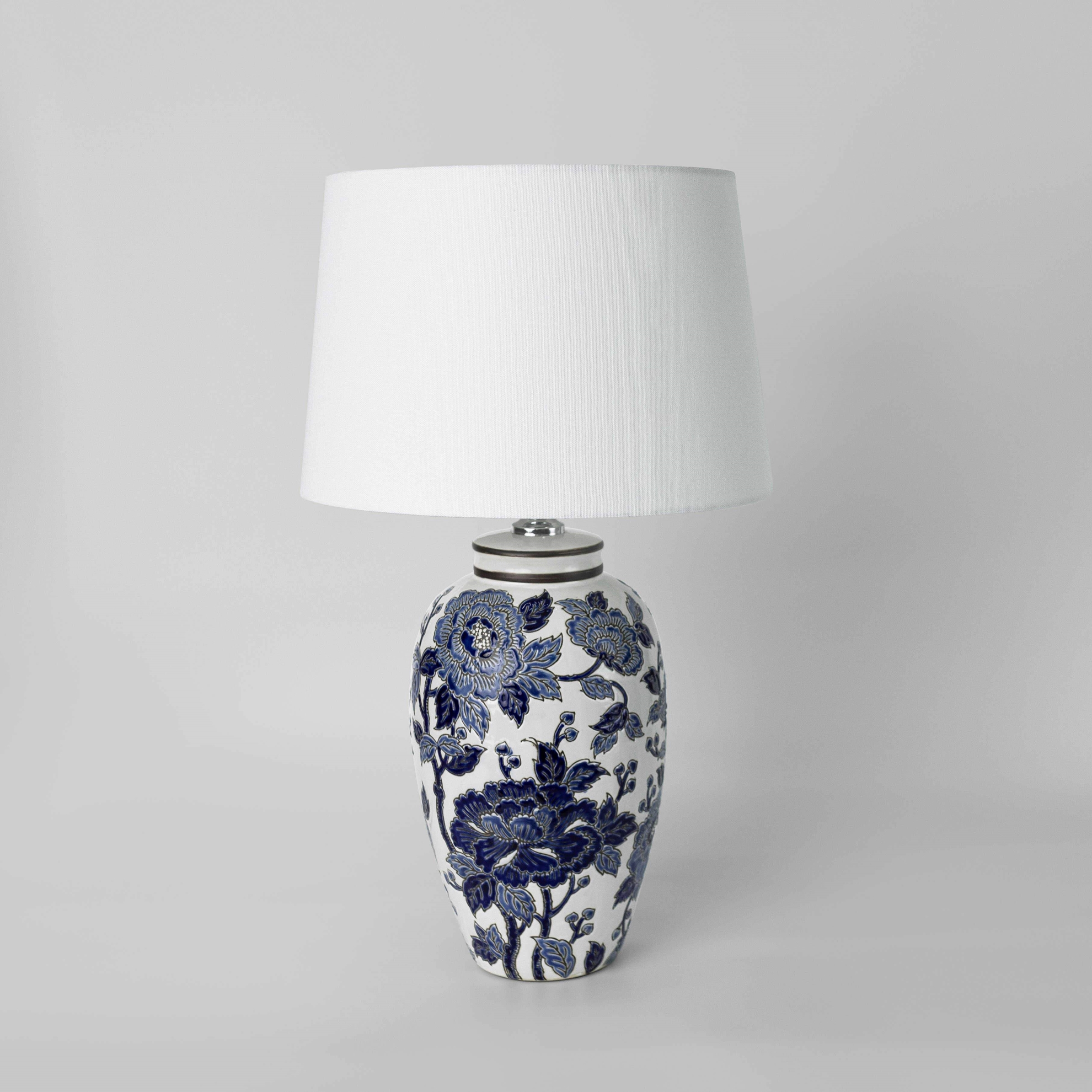 resm Linens Cathy Porselen 33x33x56 cm Abajur
