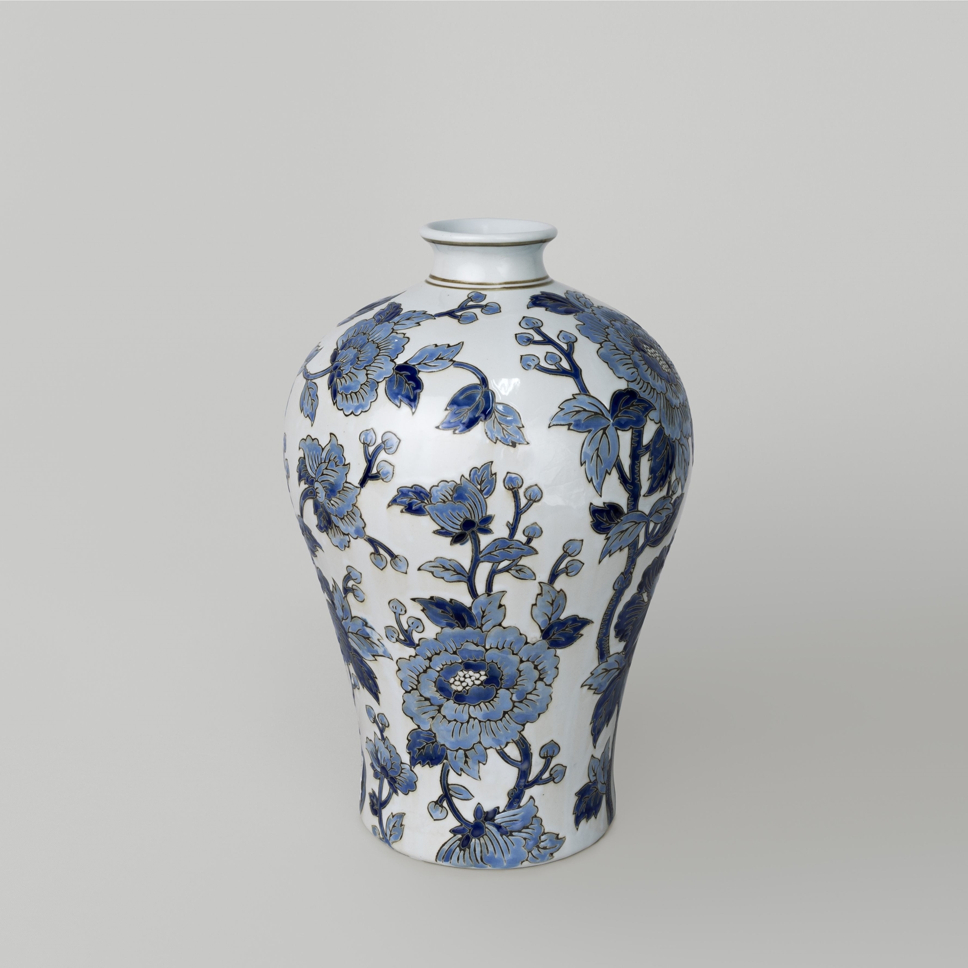 resm Linens Cathy Porselen 21x21x33 cm Vazo