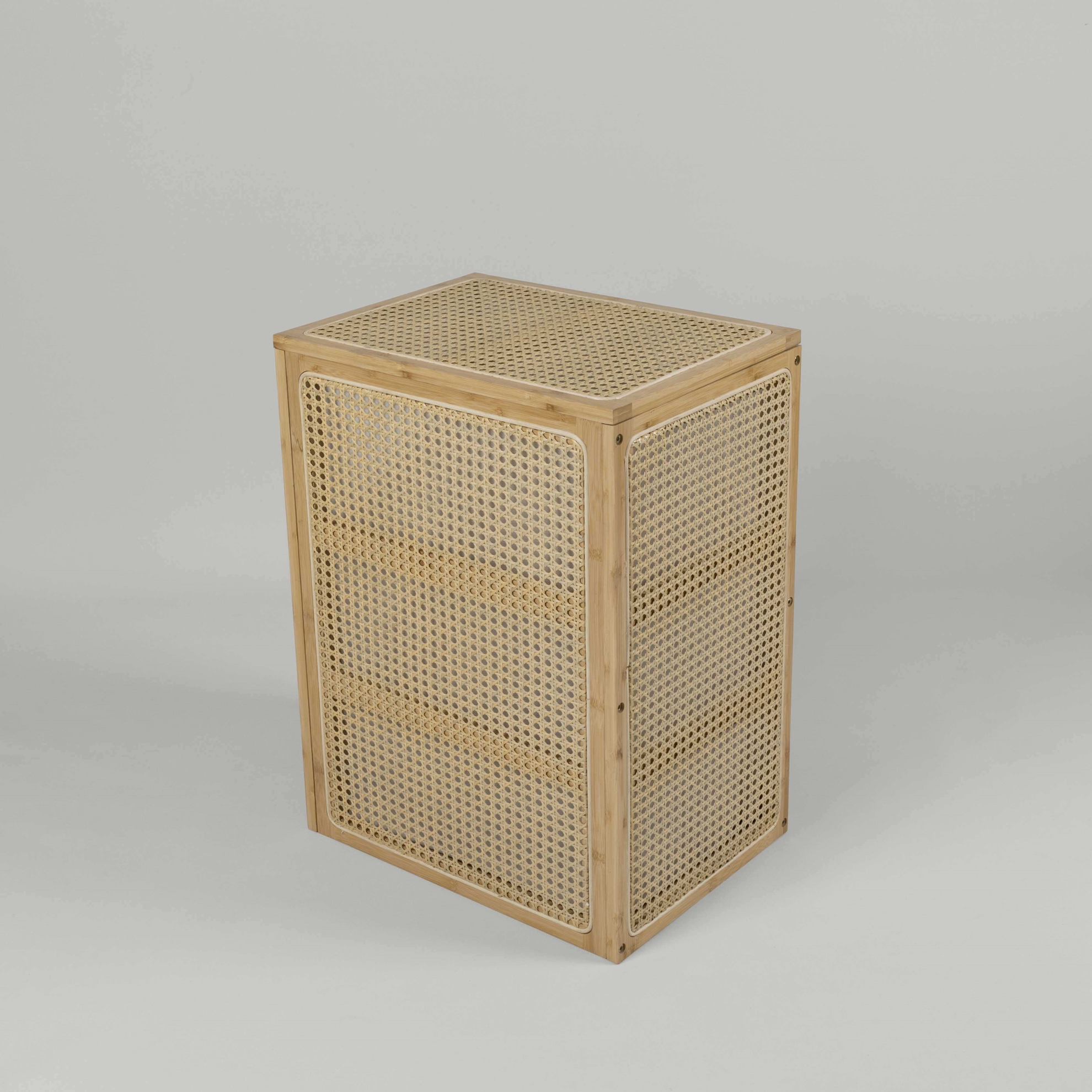 resm Linens Luther Çamaşır Sepeti 45x33x60 cm Nat