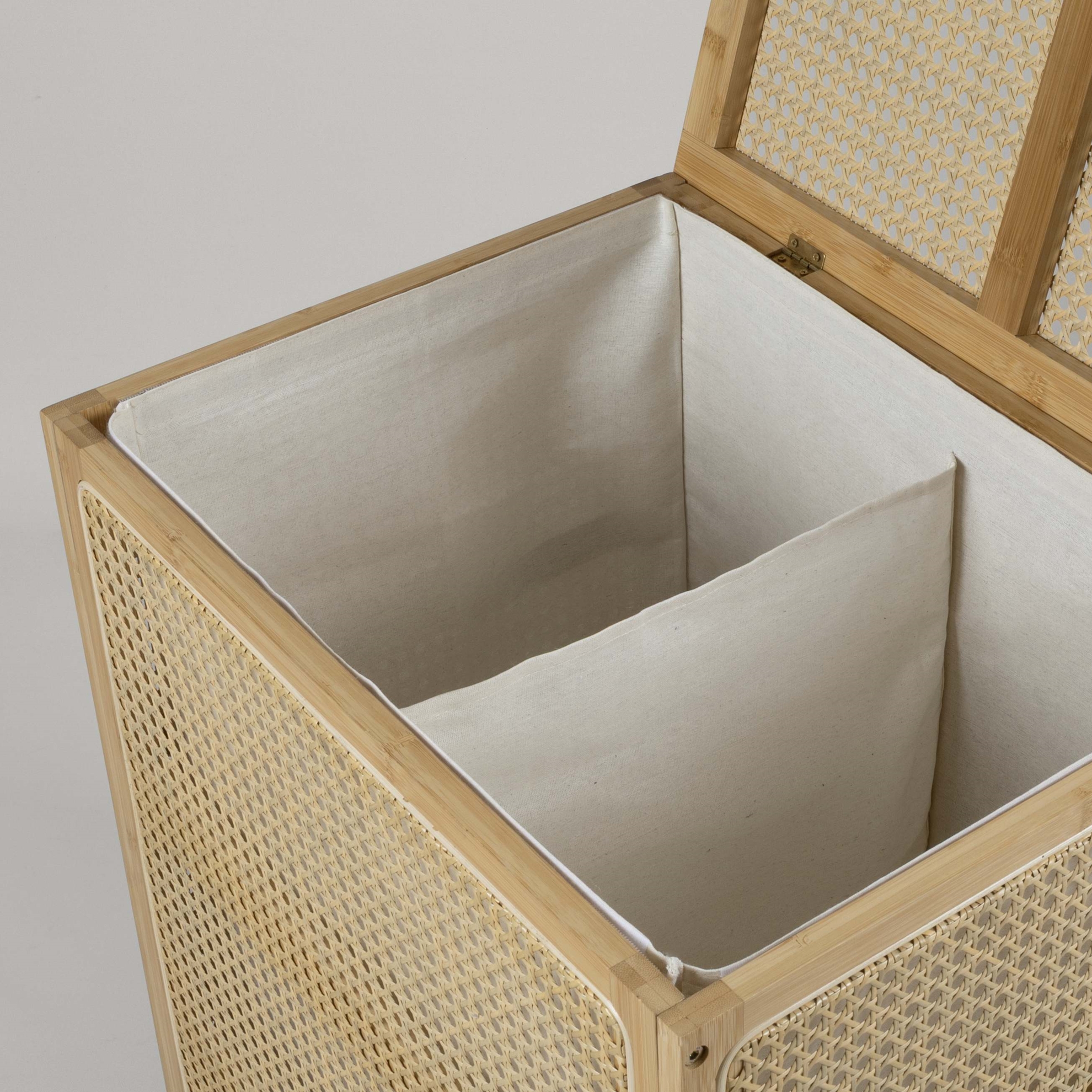 resm Linens Luther Çamaşır Sepeti 53x39x65 cm Nat