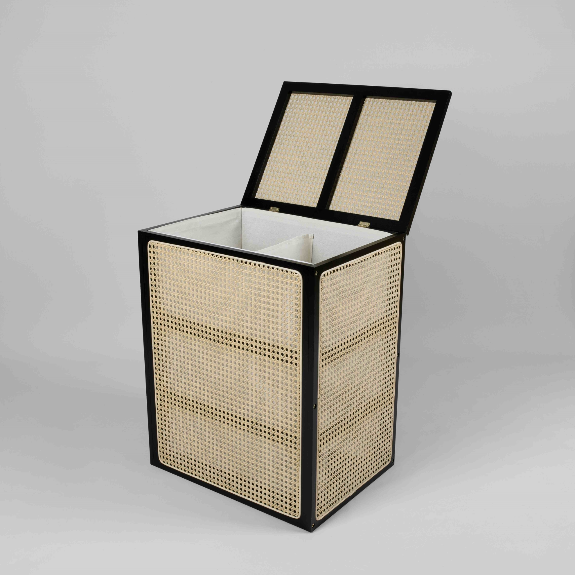 resm Linens Luther Çamaşır Sepeti 53x39x65 cm Siyah