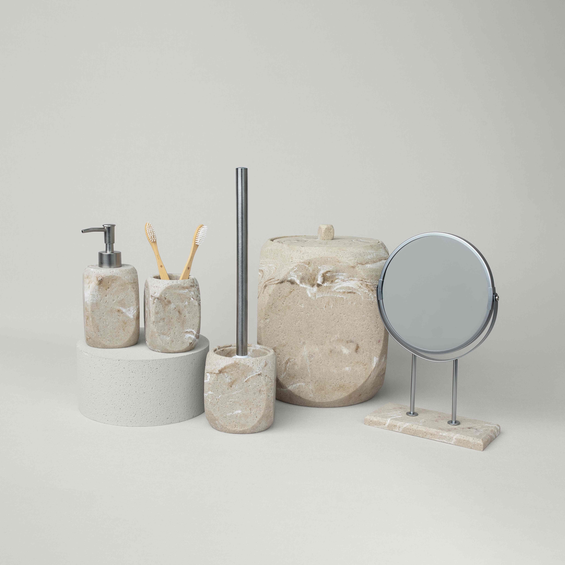 resm Linens Grace 18,2X29,5X8 cm Makyaj Aynası