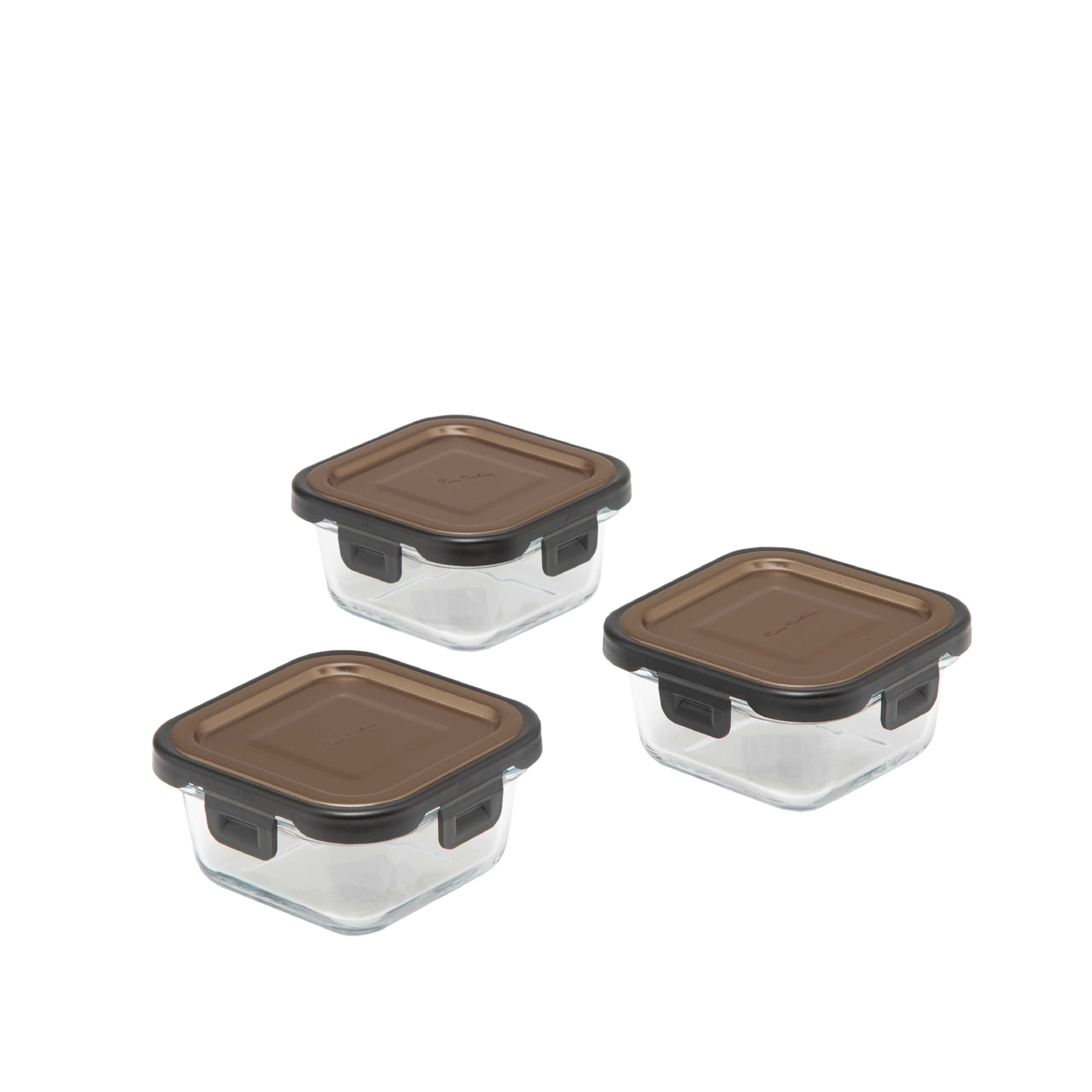 resm Pierre Cardin Zero Copper Cam 12cm 3'lü Saklama Kabı