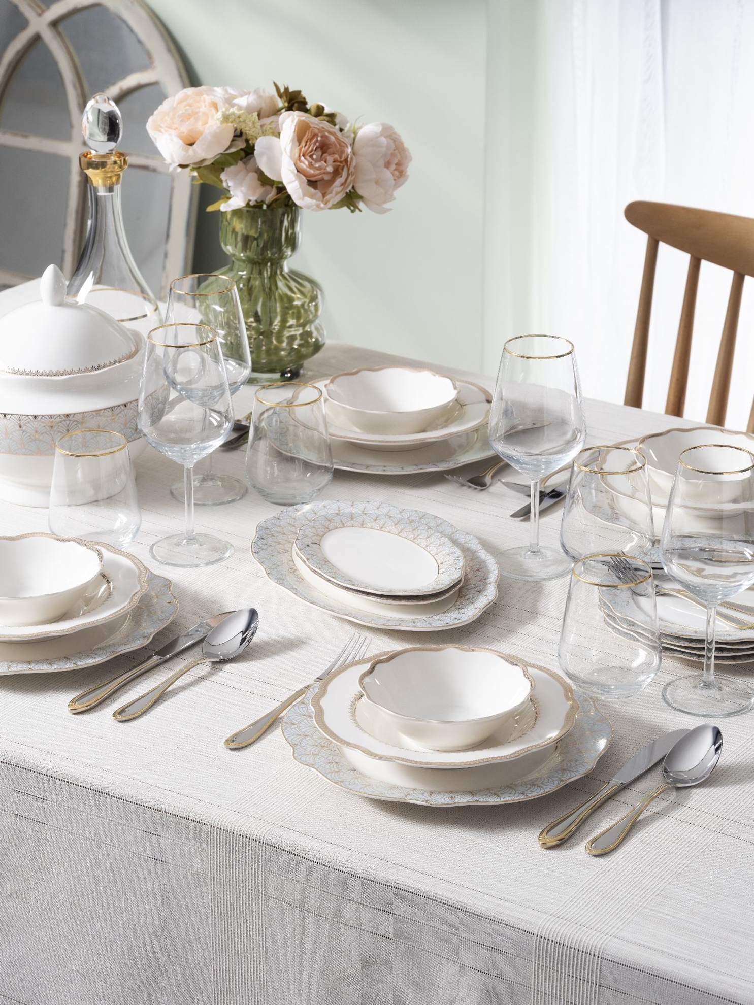 resm Pierre Cardin Magie 60 Parça Yemek Takımı