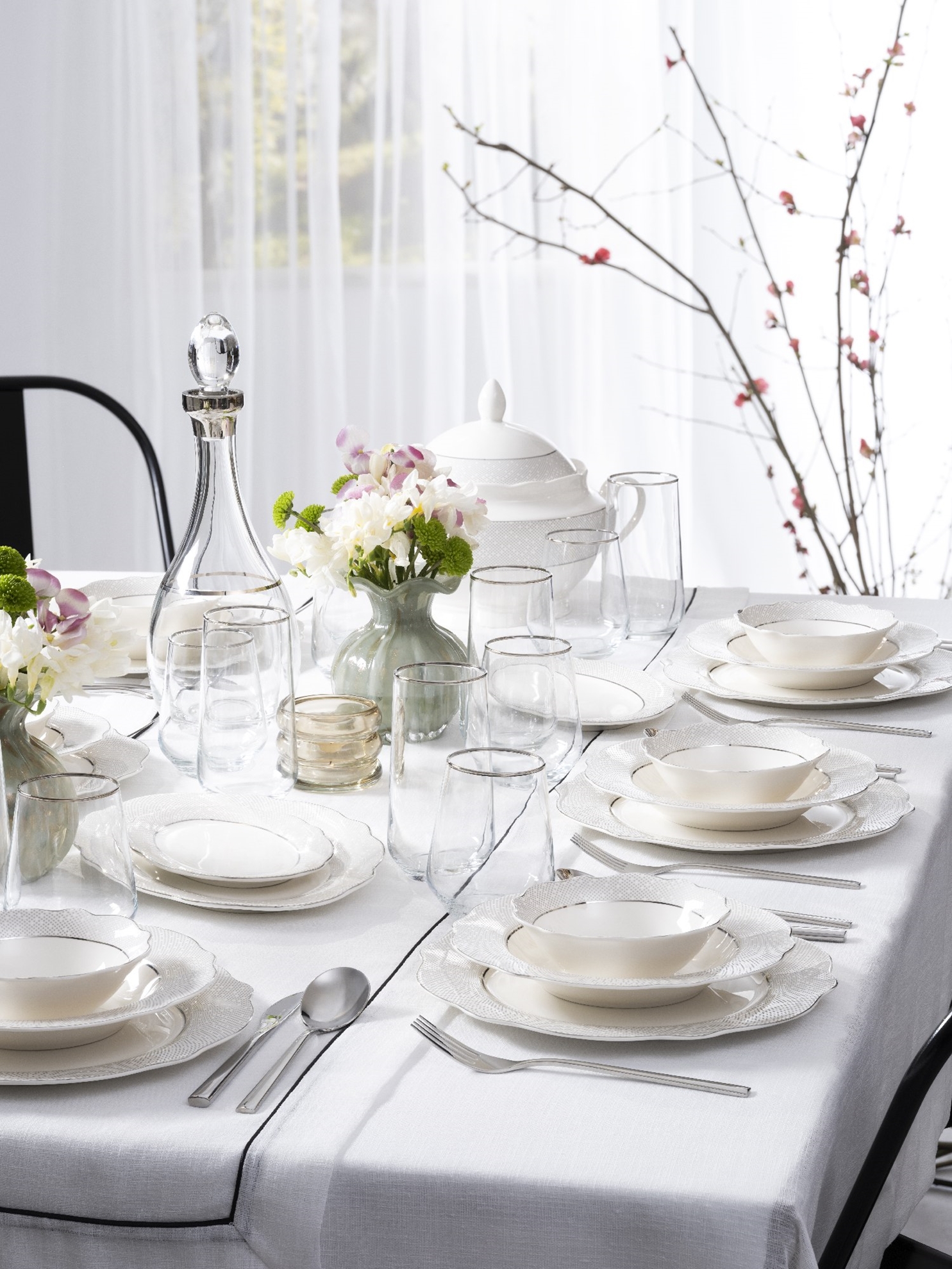 resm Pierre Cardin Elodia 60 Parça Yemek Takımı