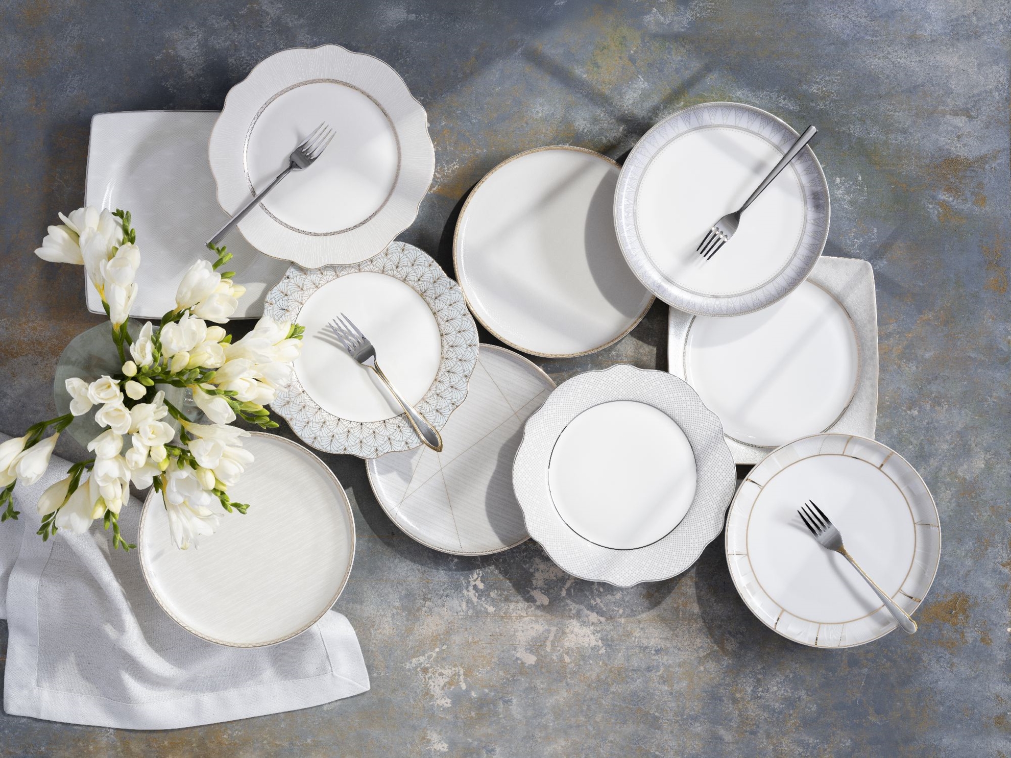 resm Pierre Cardin Elodia 60 Parça Yemek Takımı