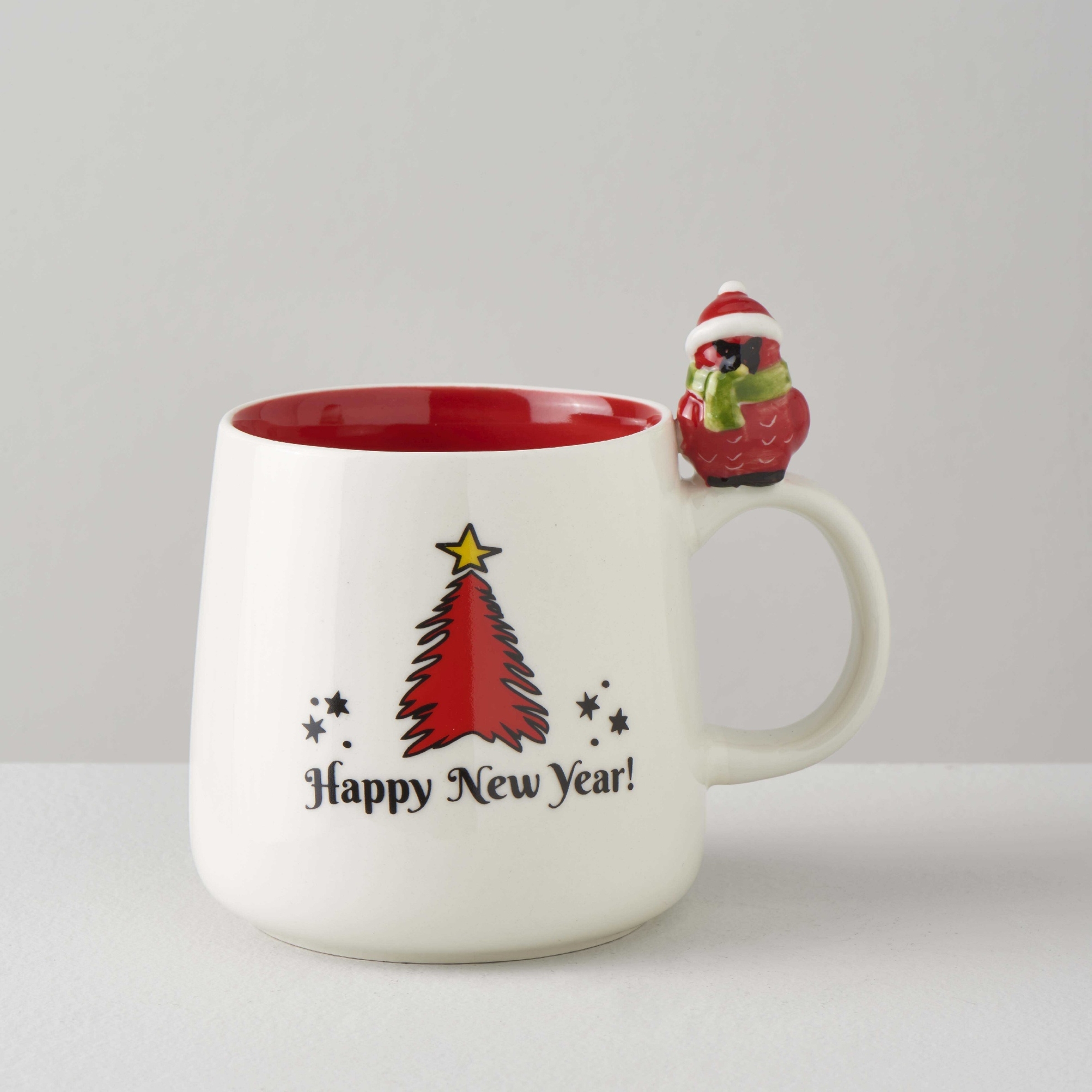 resm Linens Owl Stoneware 315 ml Kupa