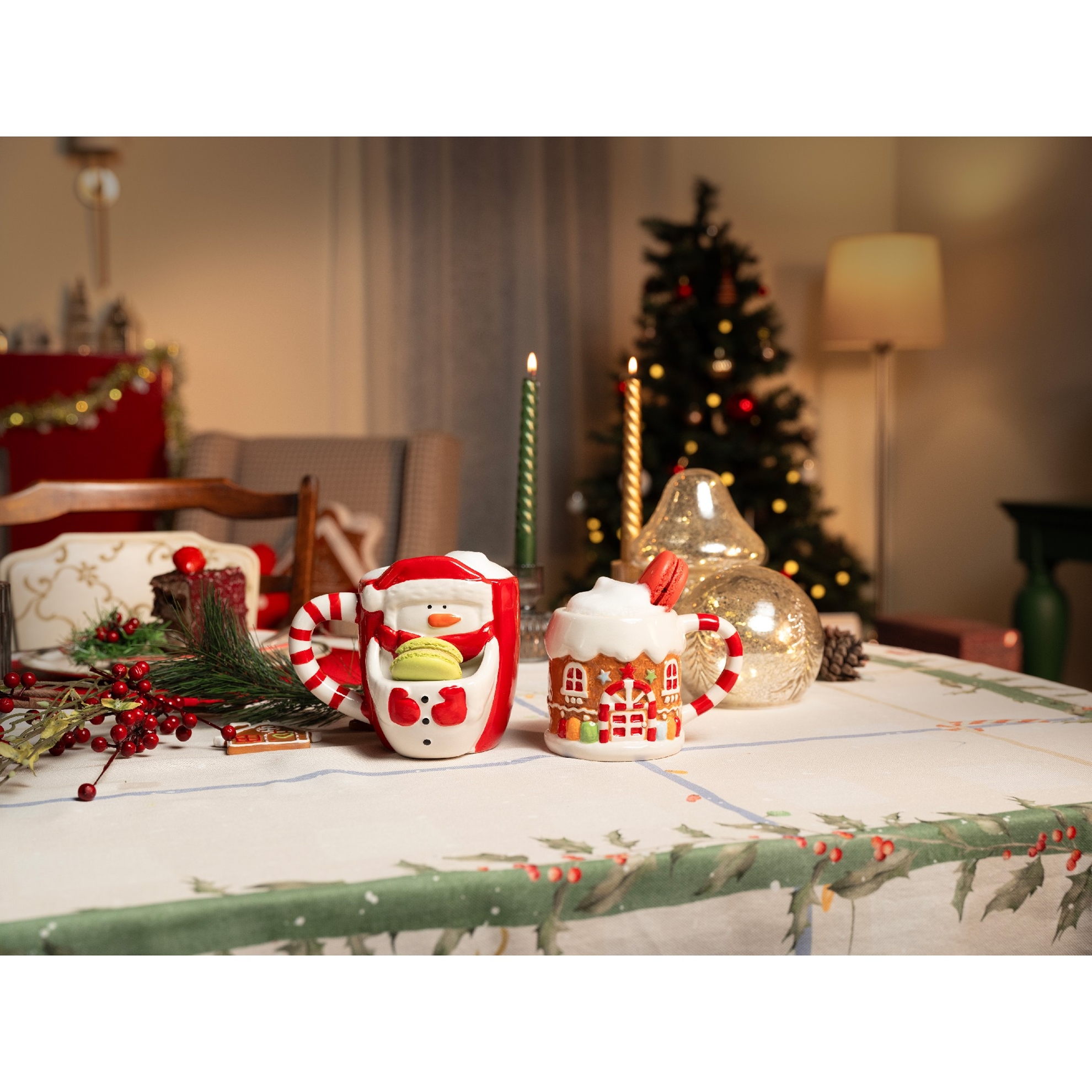 resm Linens Snowman Dolomit 400 ml Kupa