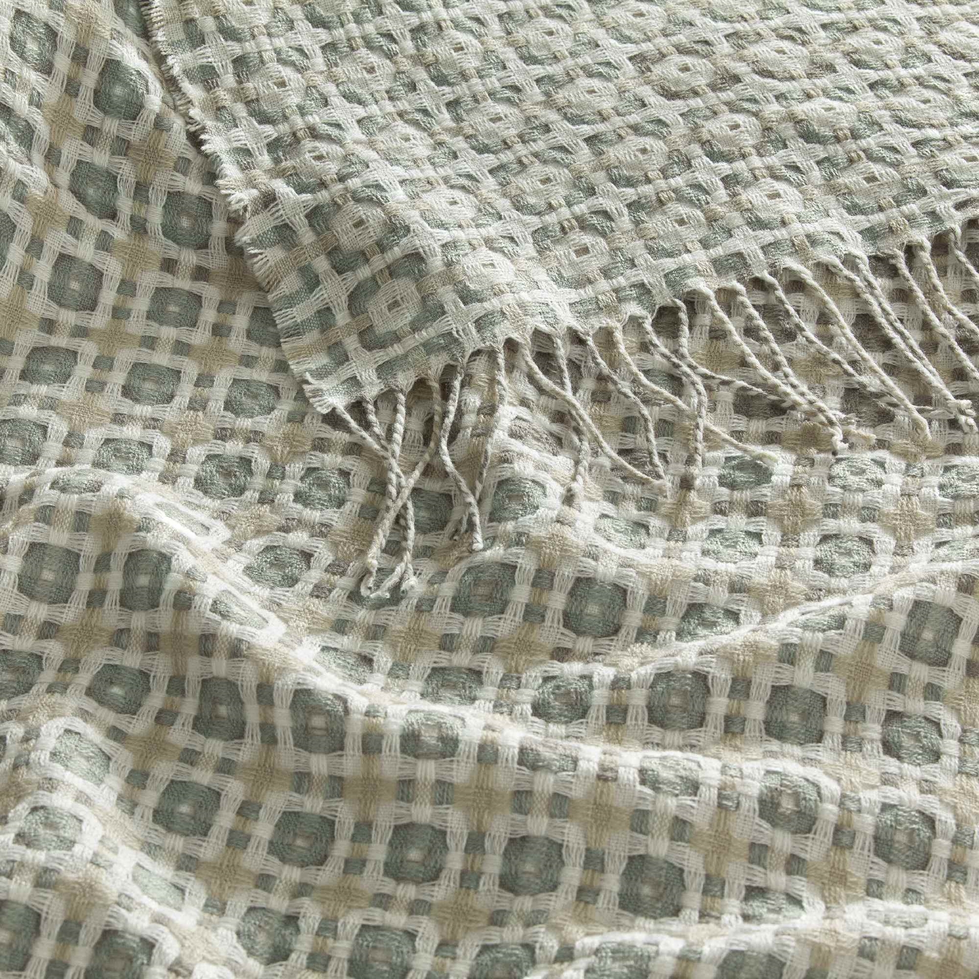 resm Linens Caline Throw / Tv Battaniyesi Gri Tek Kişilik