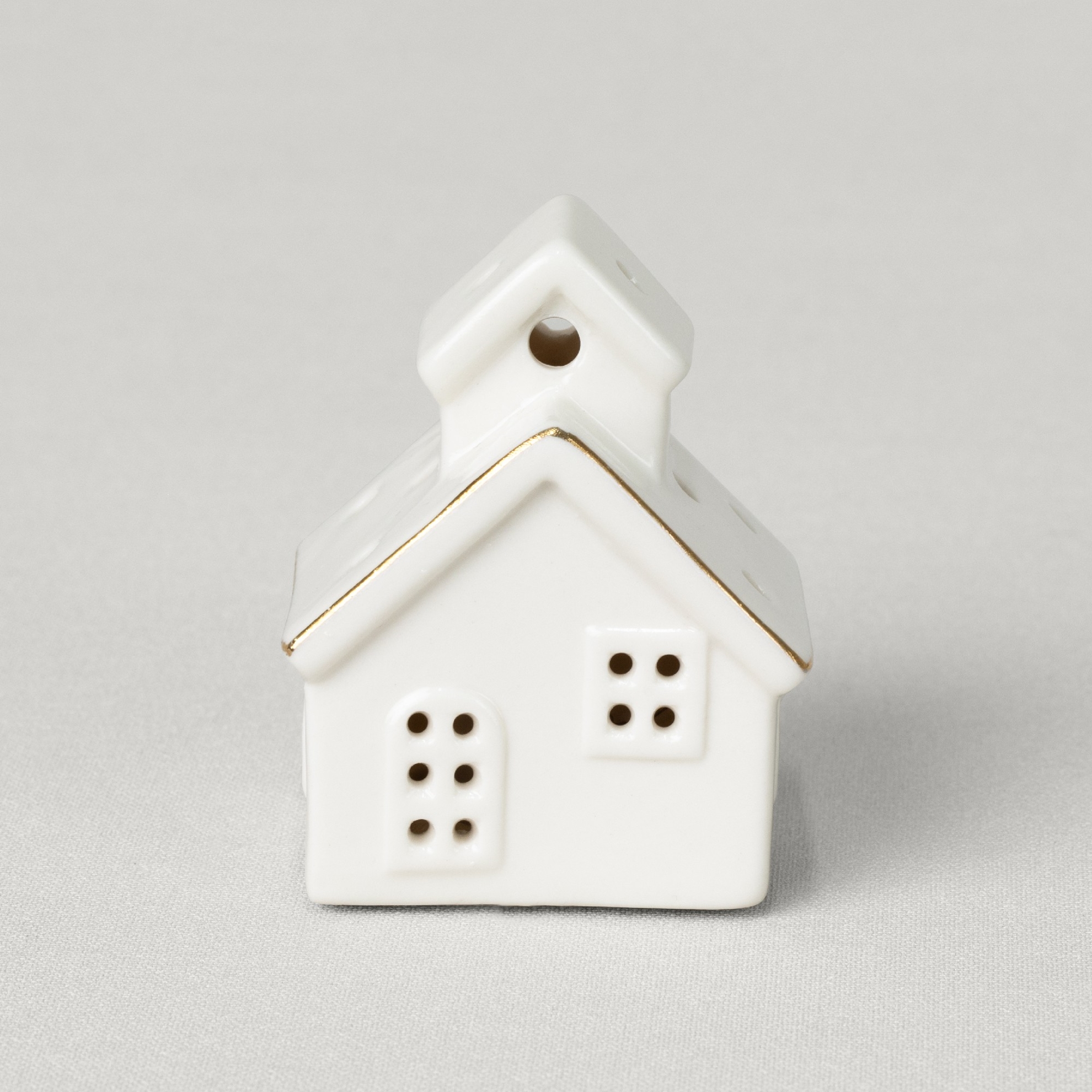 resm Linens House 6x6 cm Ledli Dekor Ekru