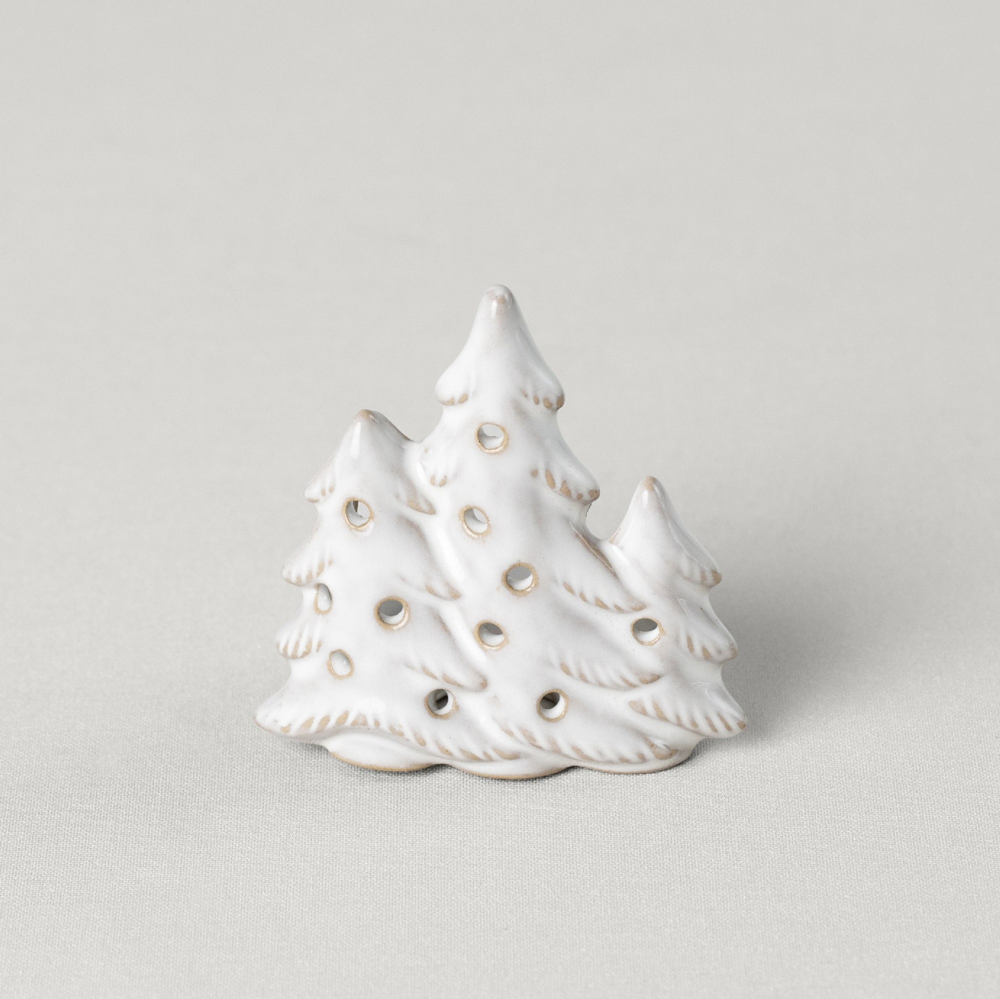 resm Linens Tree 8x7x9 cm Mumluk 8x7x9 cm Ekru