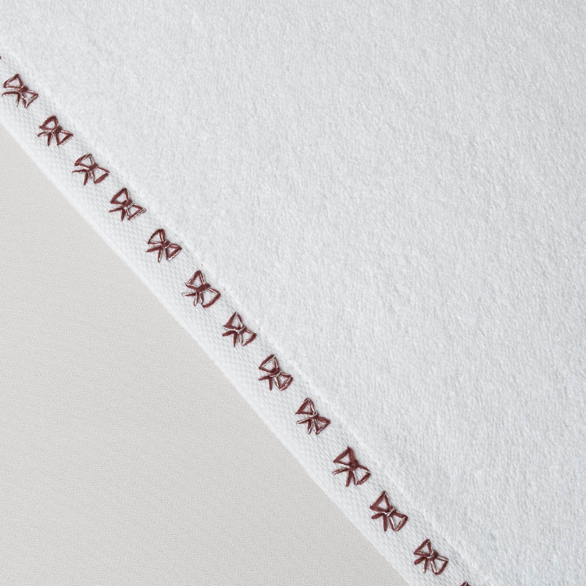 resm Linens Ribbon Pamuk 50x85 Cm Yüz Havlusu Beyaz