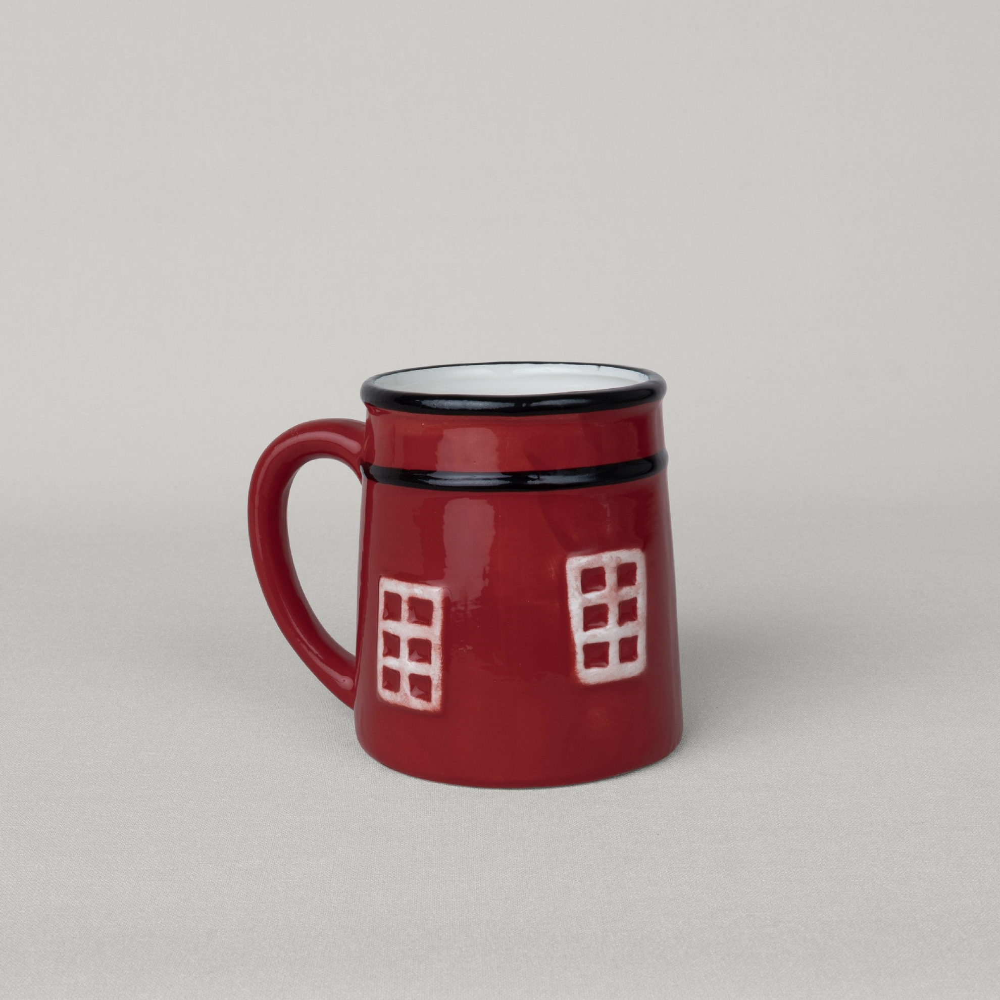 resm Linens House Dolomit 460 ml Kupa Kırmızı