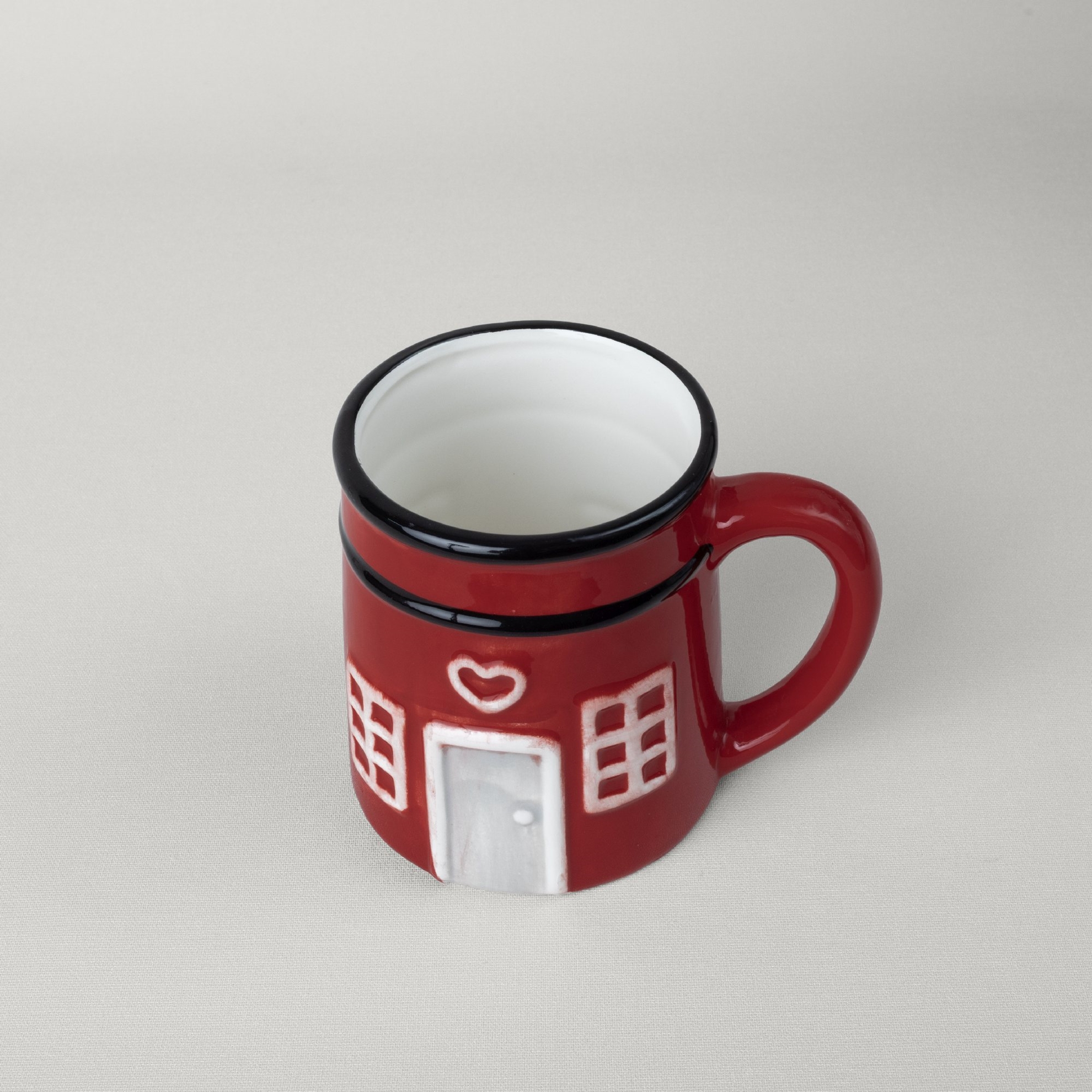 resm Linens House Dolomit 460 ml Kupa Kırmızı