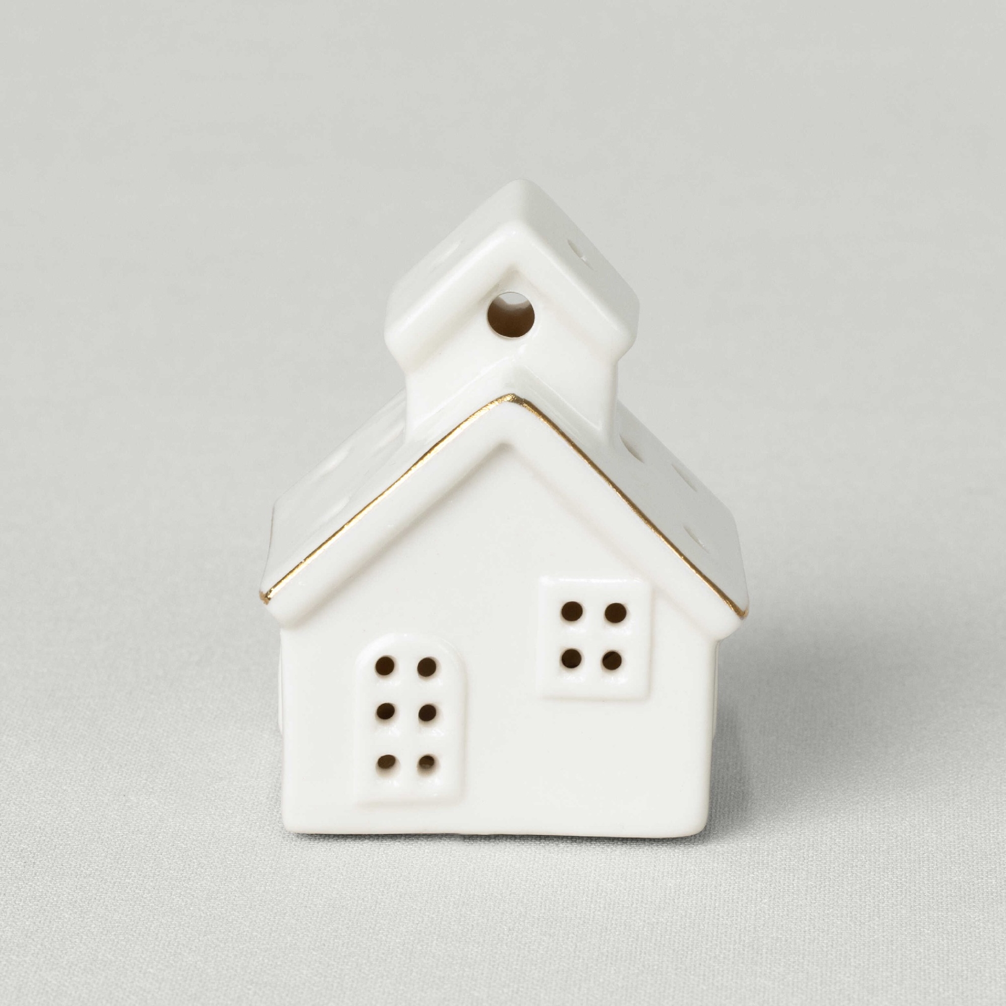 resm Linens House 6x6 cm Ledli Dekor Ekru