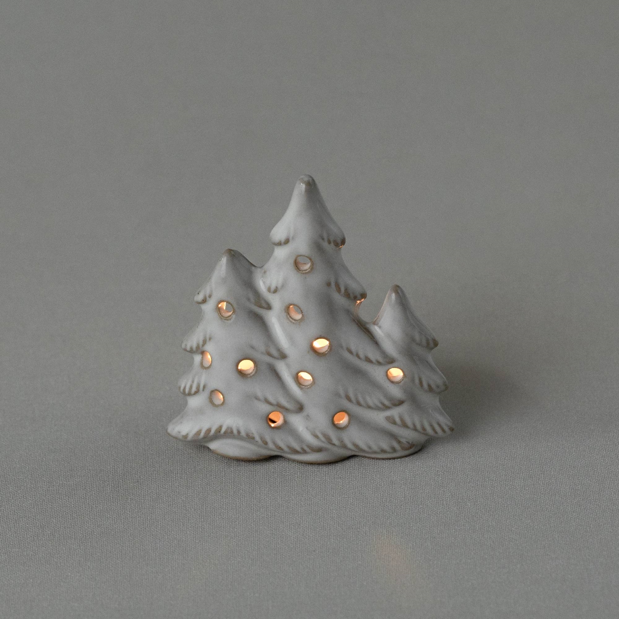 resm Linens Tree 8x7x9 cm Mumluk 8x7x9 cm Ekru