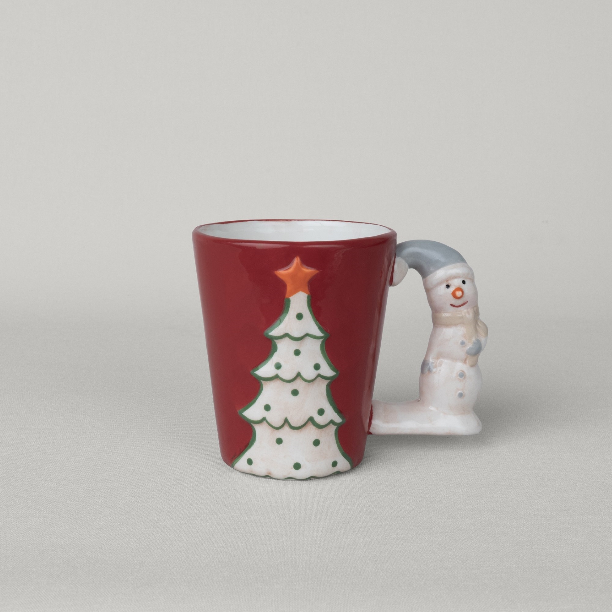 resm Linens Pine Dolomit 450 ml Kupa Kırmızı