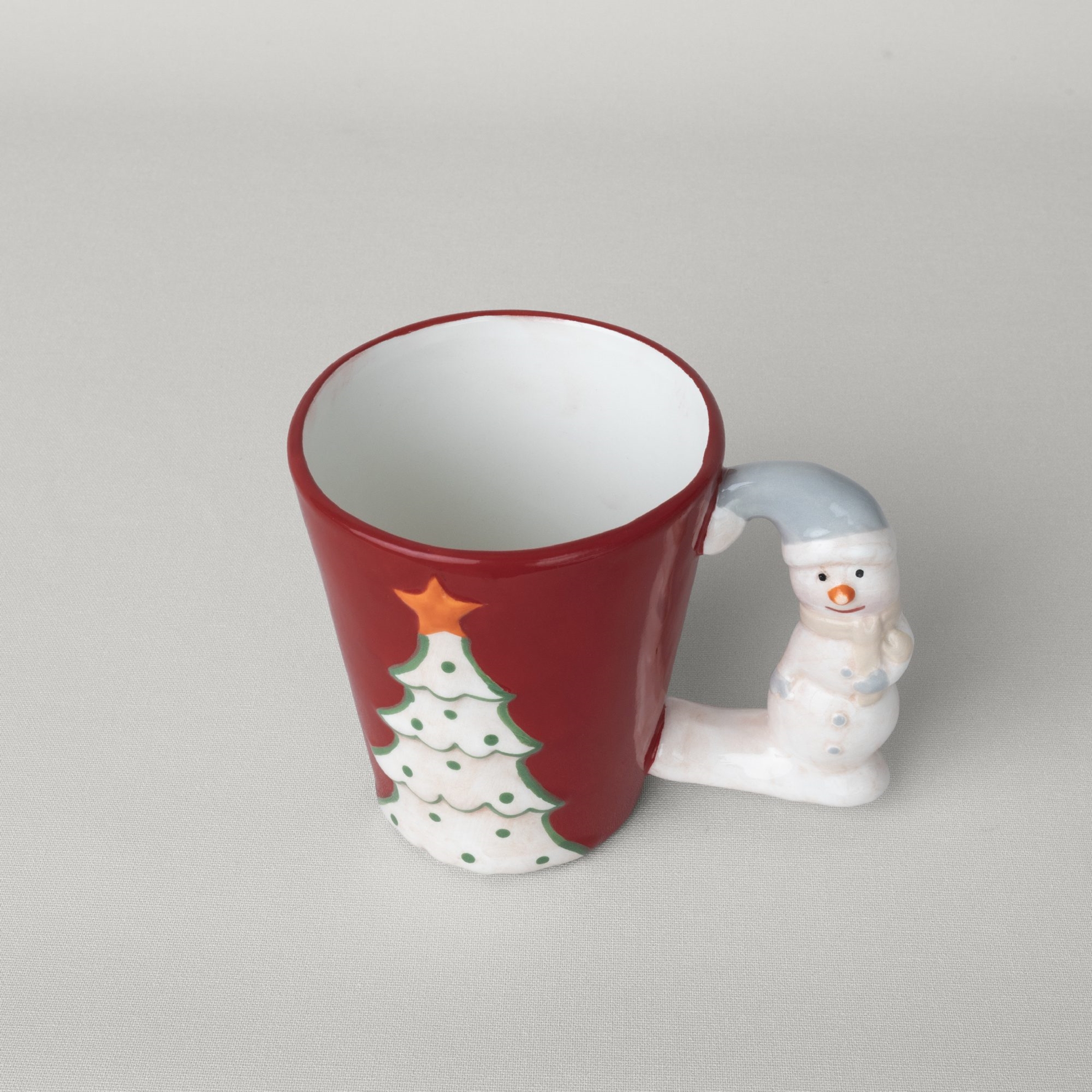 resm Linens Pine Dolomit 450 ml Kupa Kırmızı