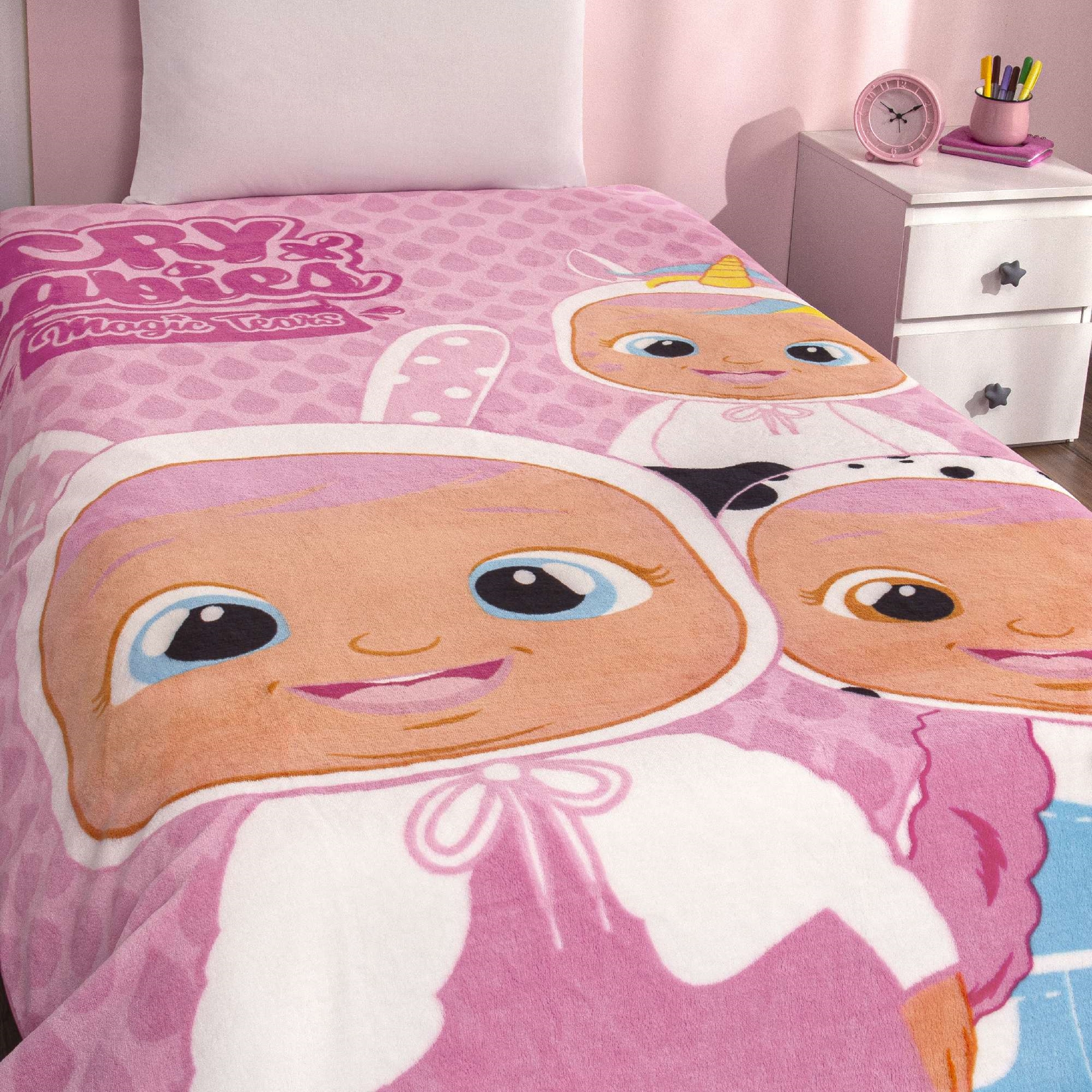 resm Lisanslı Cry Babies Tek Kişilik Battaniye