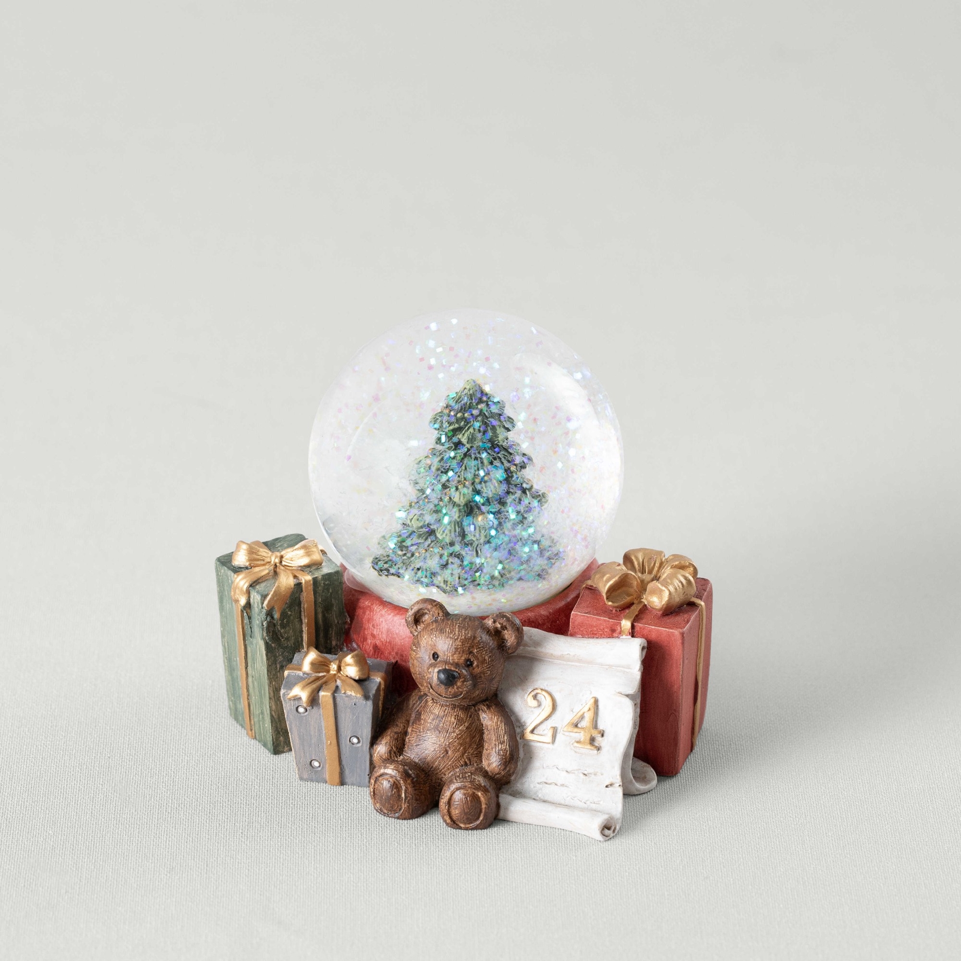 resm Linens Teddy Kar Küresi