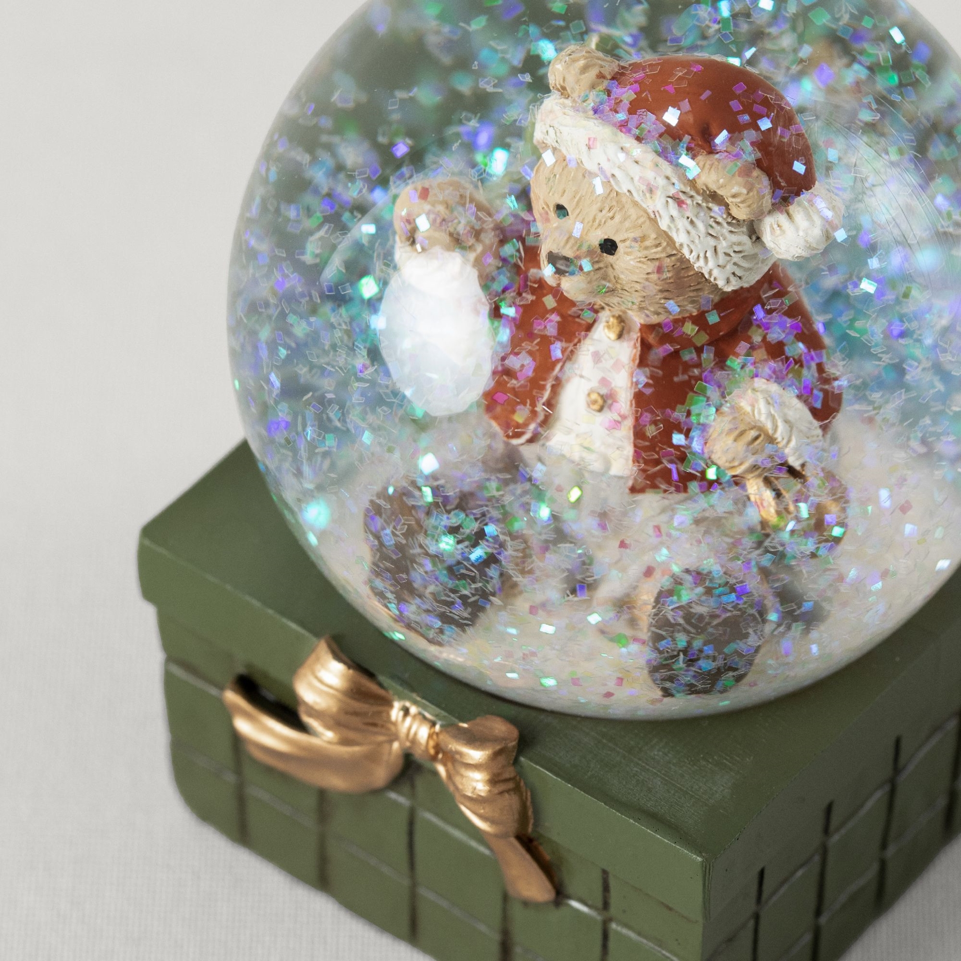 resm Linens Bear Kar Küresi