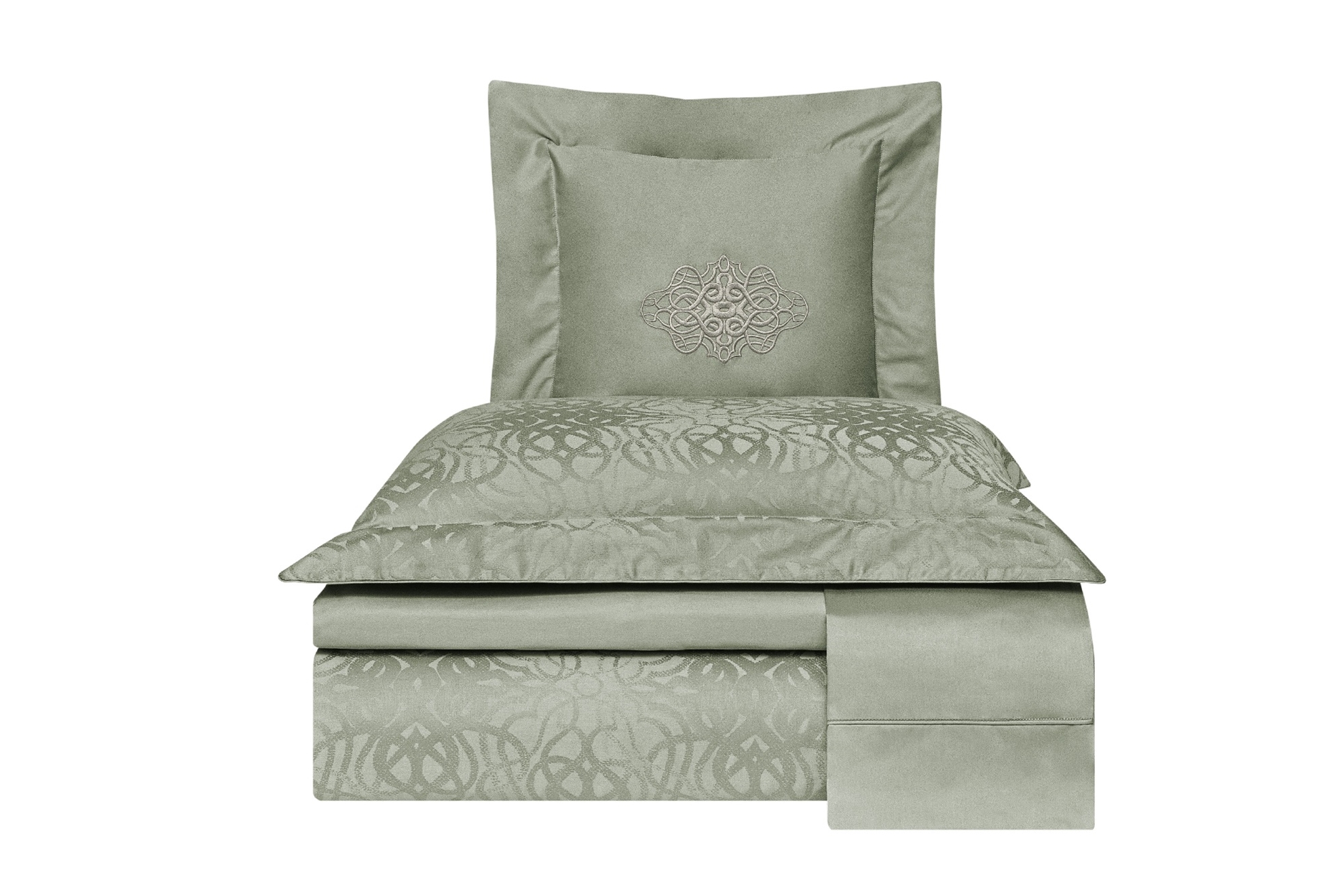 resm Valeron Valois Jakar Çift Kişilik Nevresim Takımı Haki