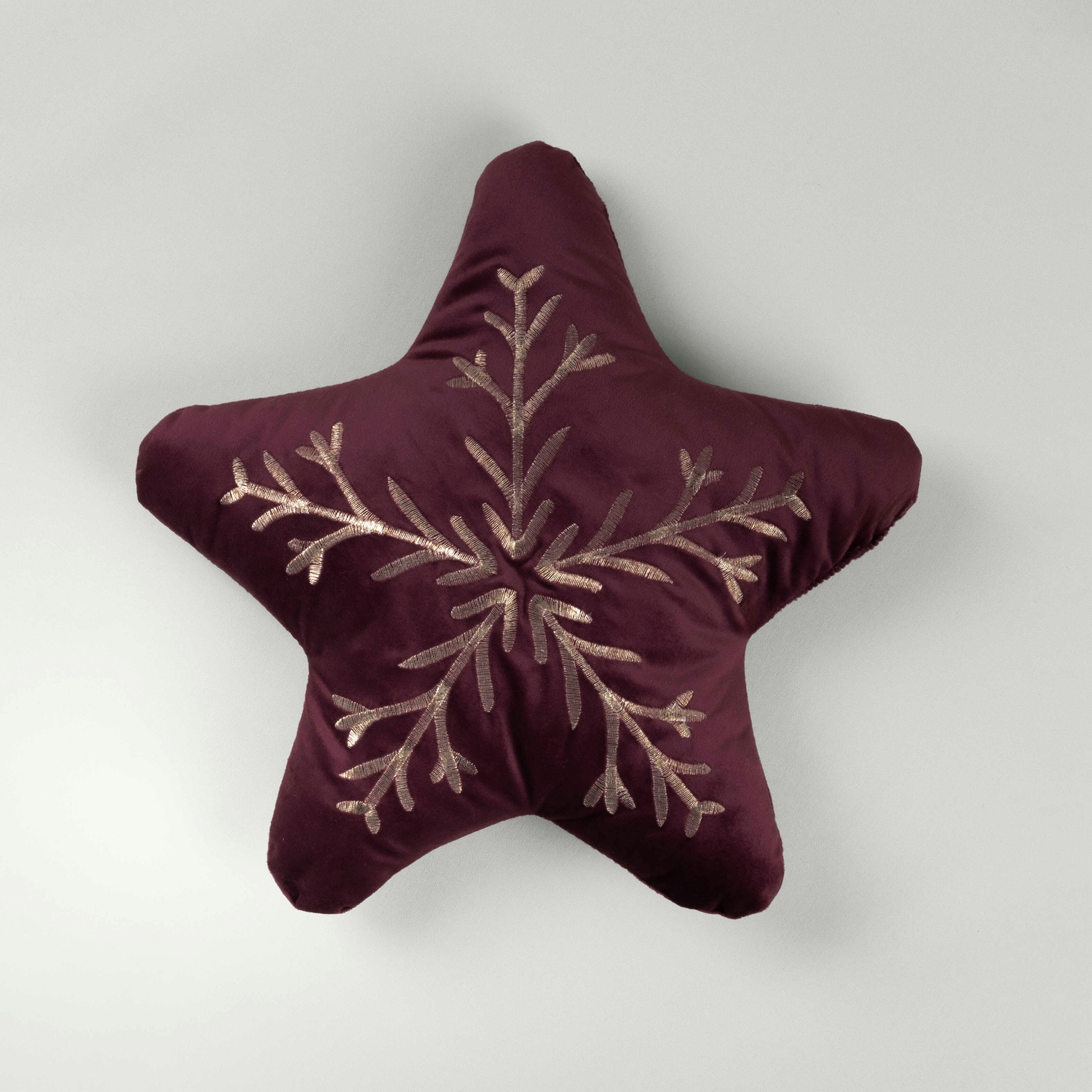 resm Linens Star 37x35 cm Kırlent Bordo