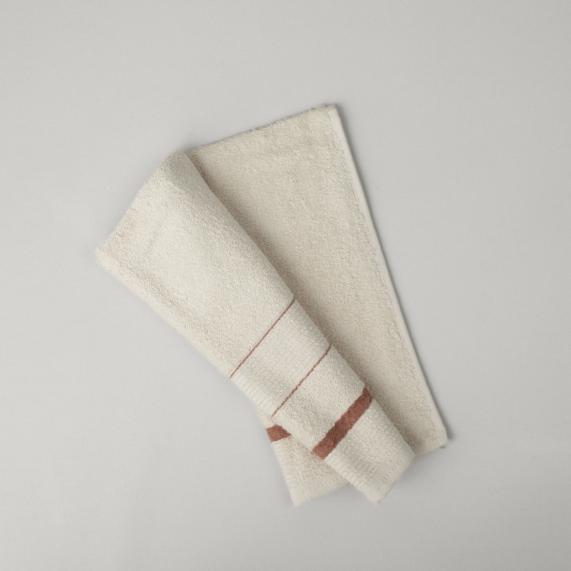 resm Linens Acute 40x60 cm Kurulama Bezi Kiremit-Ekru