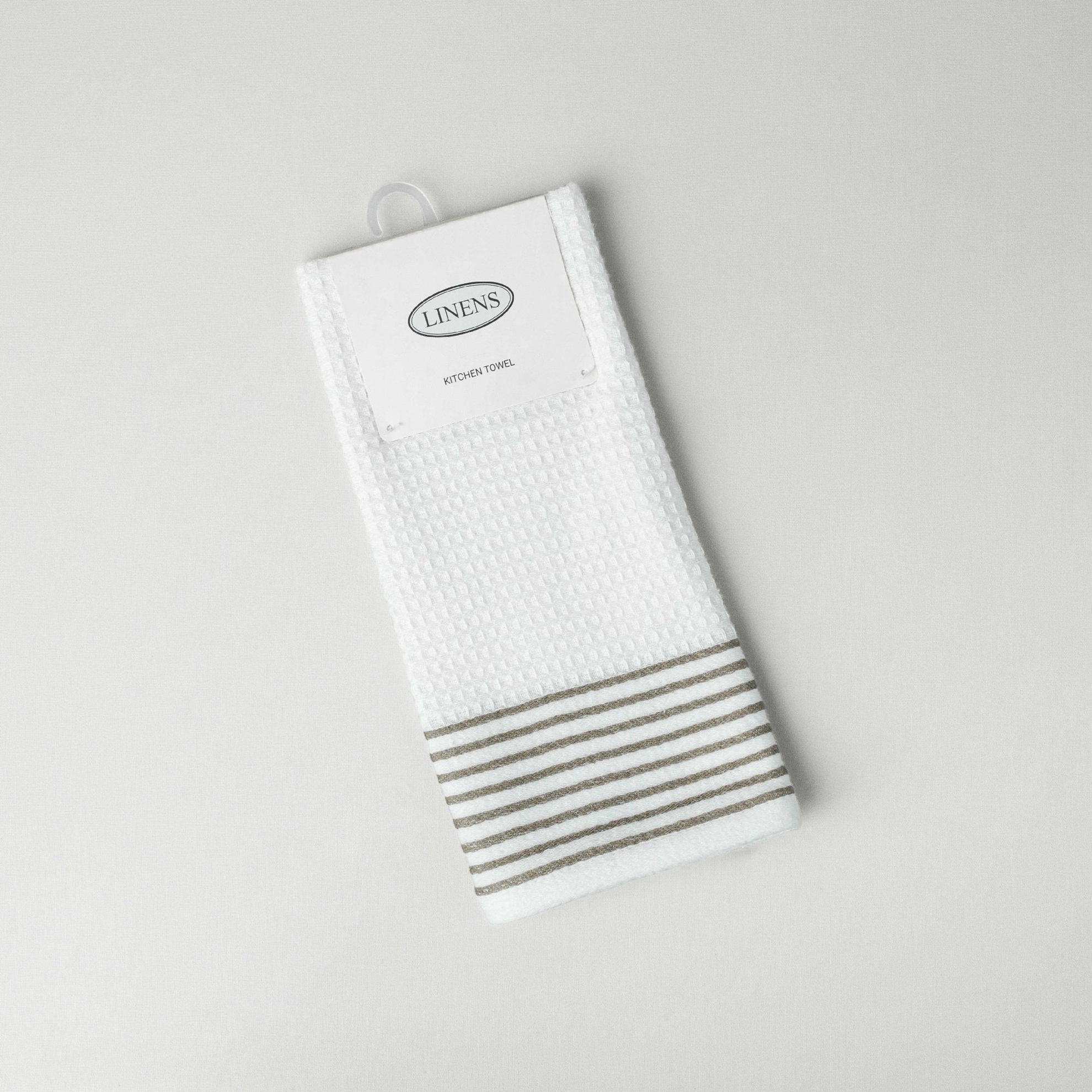 resm Linens Arrow 40x60 cm Kurulama Bezi Vizon-Beyaz