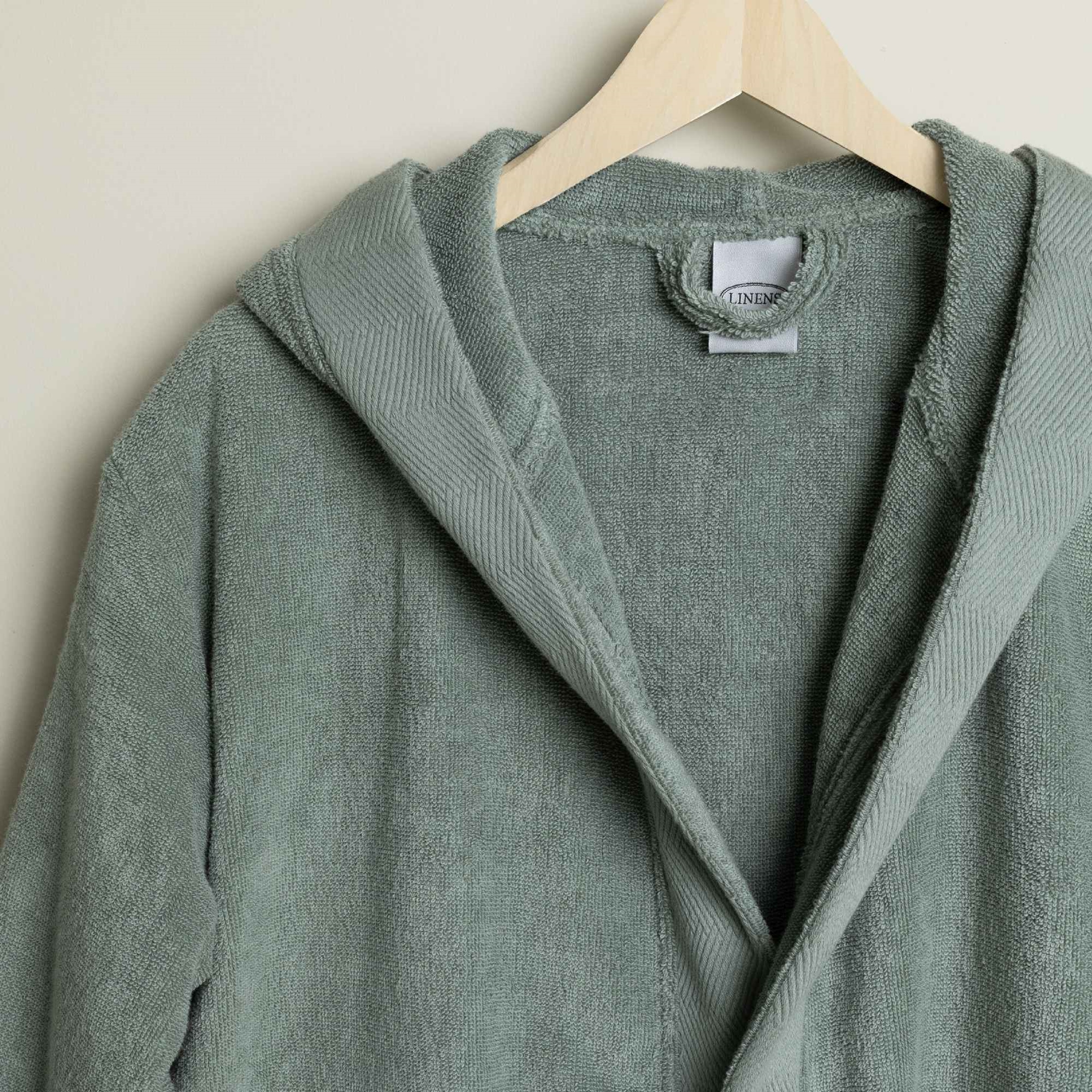 resm Linens Premium L Bornoz Haki