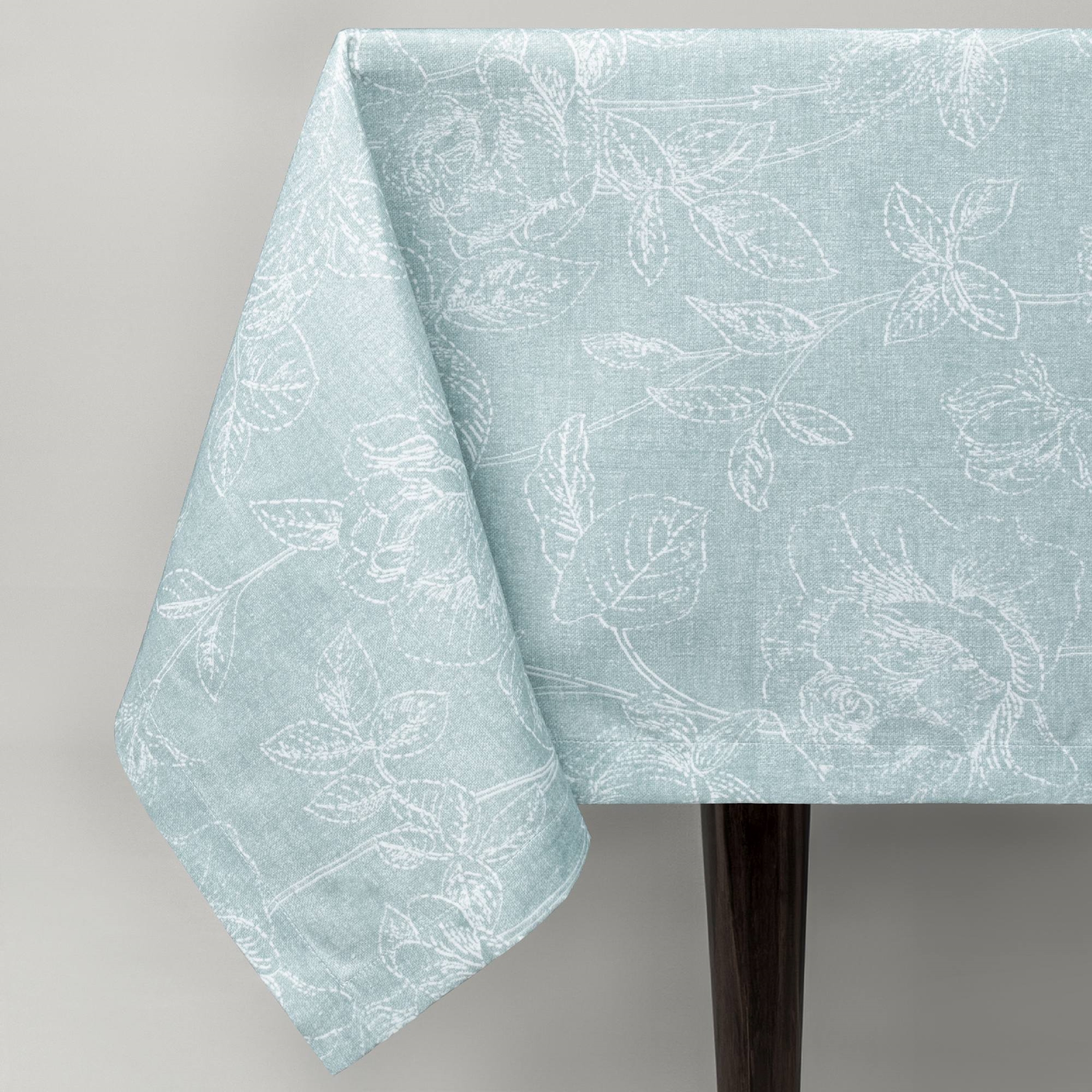 resm Linens Novel 150x250 cm Masa Örtüsü Mavi