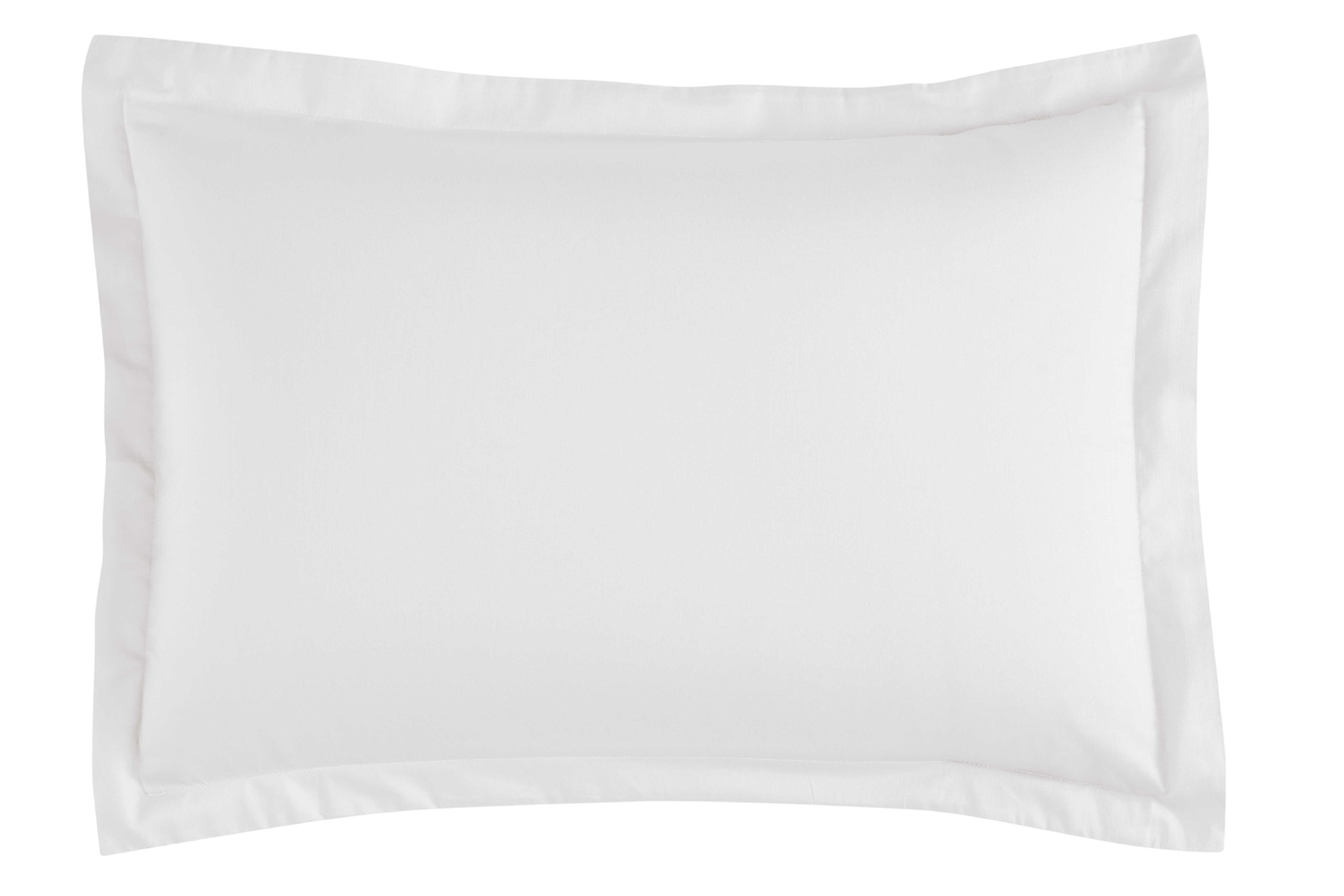 resm Linens Mix&Match Pamuk Saten 2'li Volanlı Yastık Kılıfı Seti Ekru