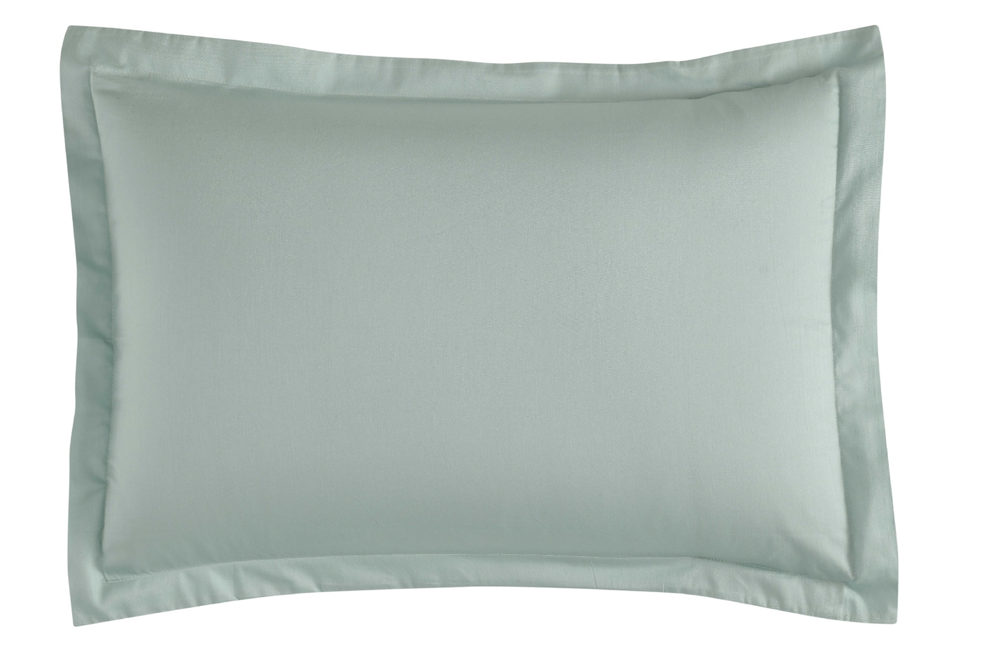 resm Linens Mix&Match Pamuk Saten 2'li Volanlı Yastık Kılıfı Seti Yeşil