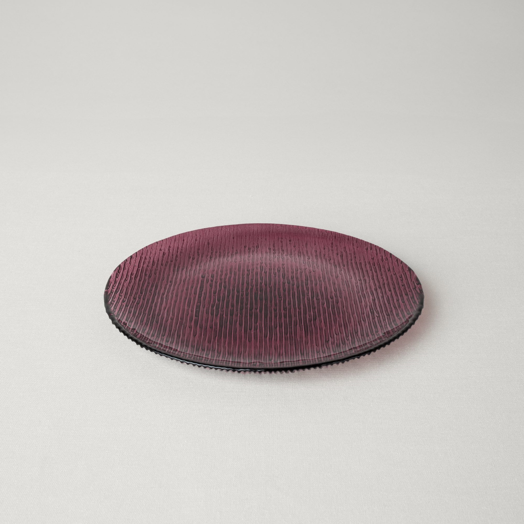 resm Linens Fine Pasta Tabak 21 cm Mürdüm