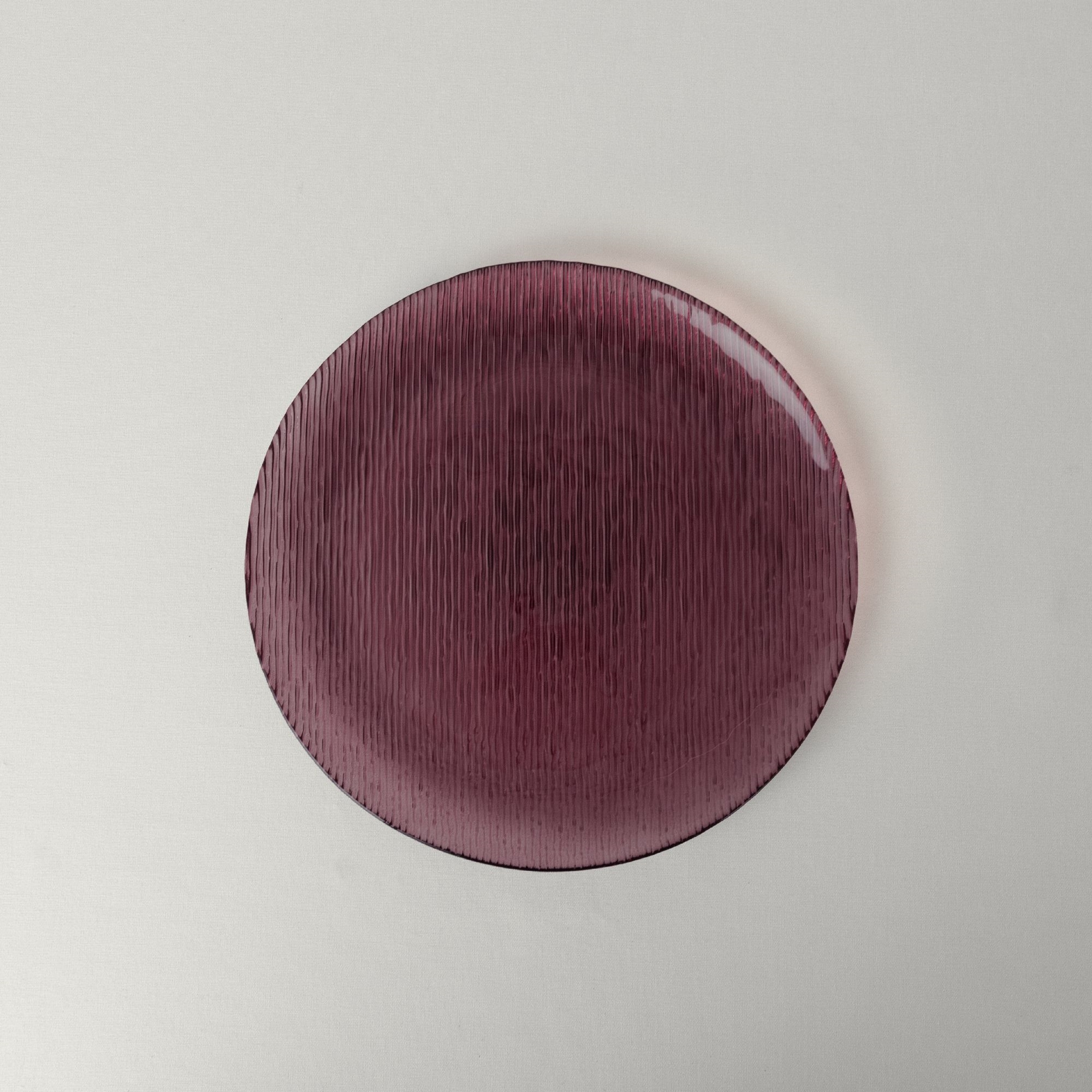 resm Linens Fine Servis Tabak 27 cm Mürdüm