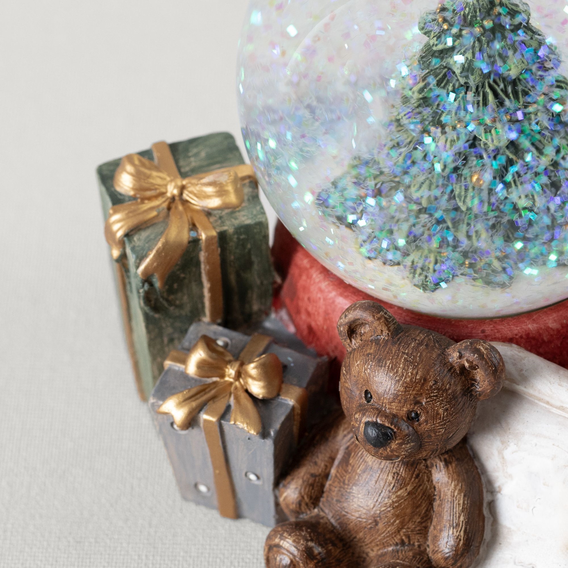 resm Linens Teddy Kar Küresi