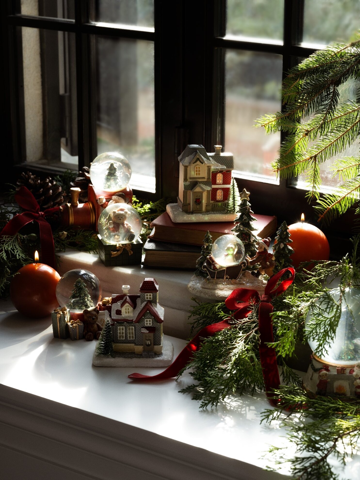 resm Linens Teddy Kar Küresi