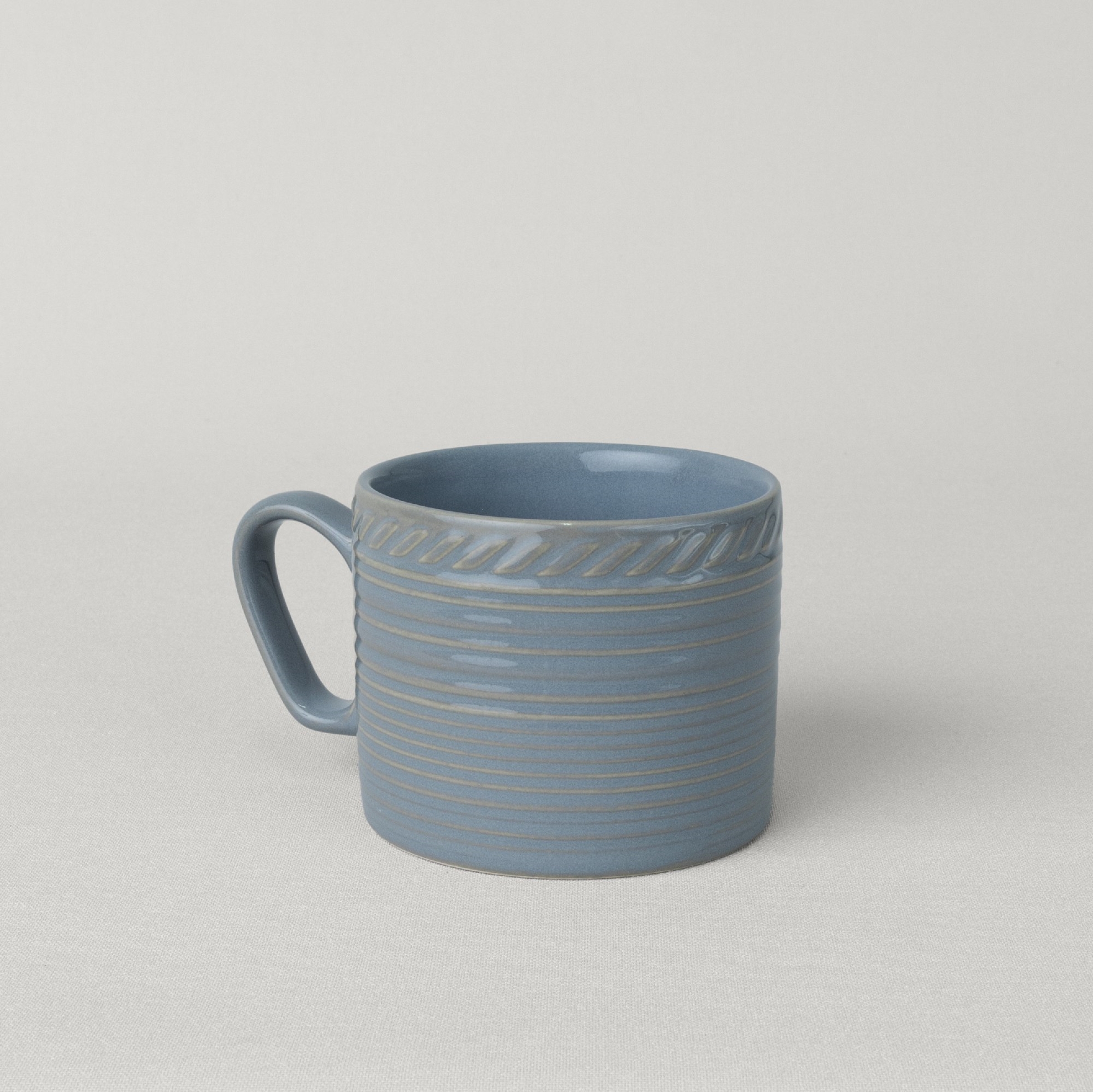 resm Linens Ringa Stoneware 250 ml Kupa Mavi