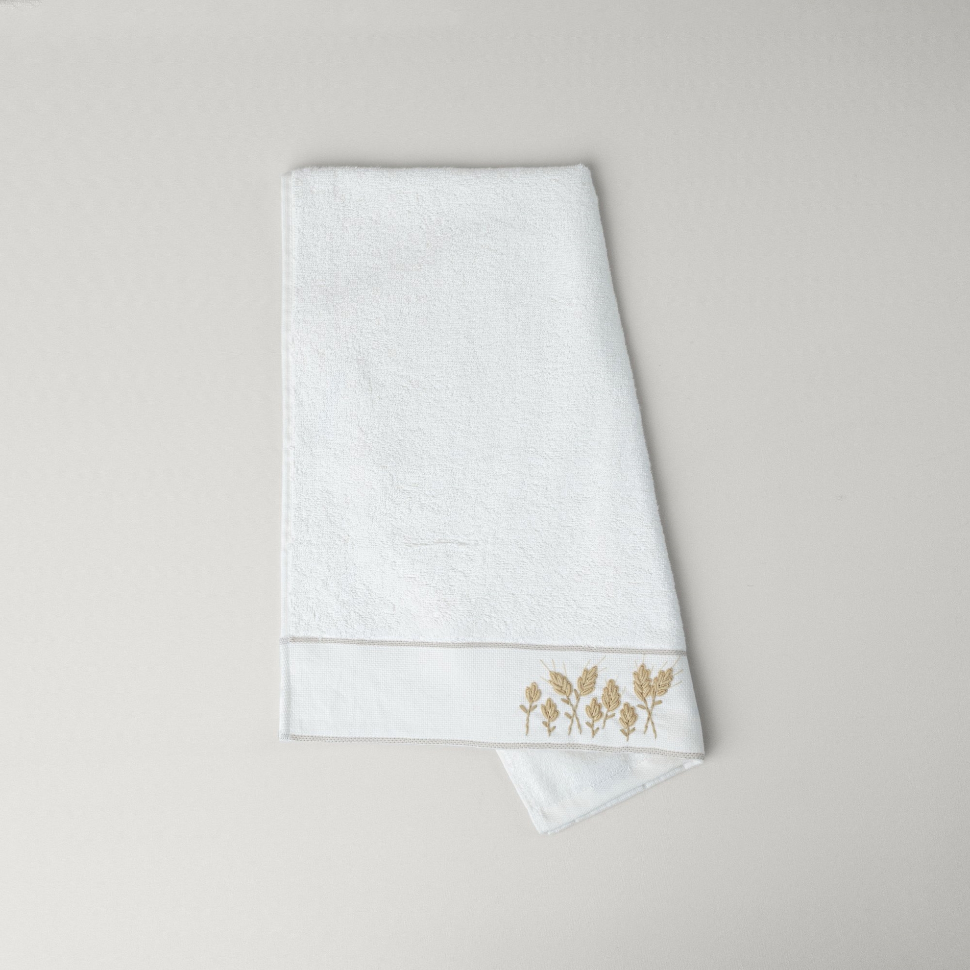 resm Linens Avena Bambu 50x85 Cm Yüz Havlusu Ekru