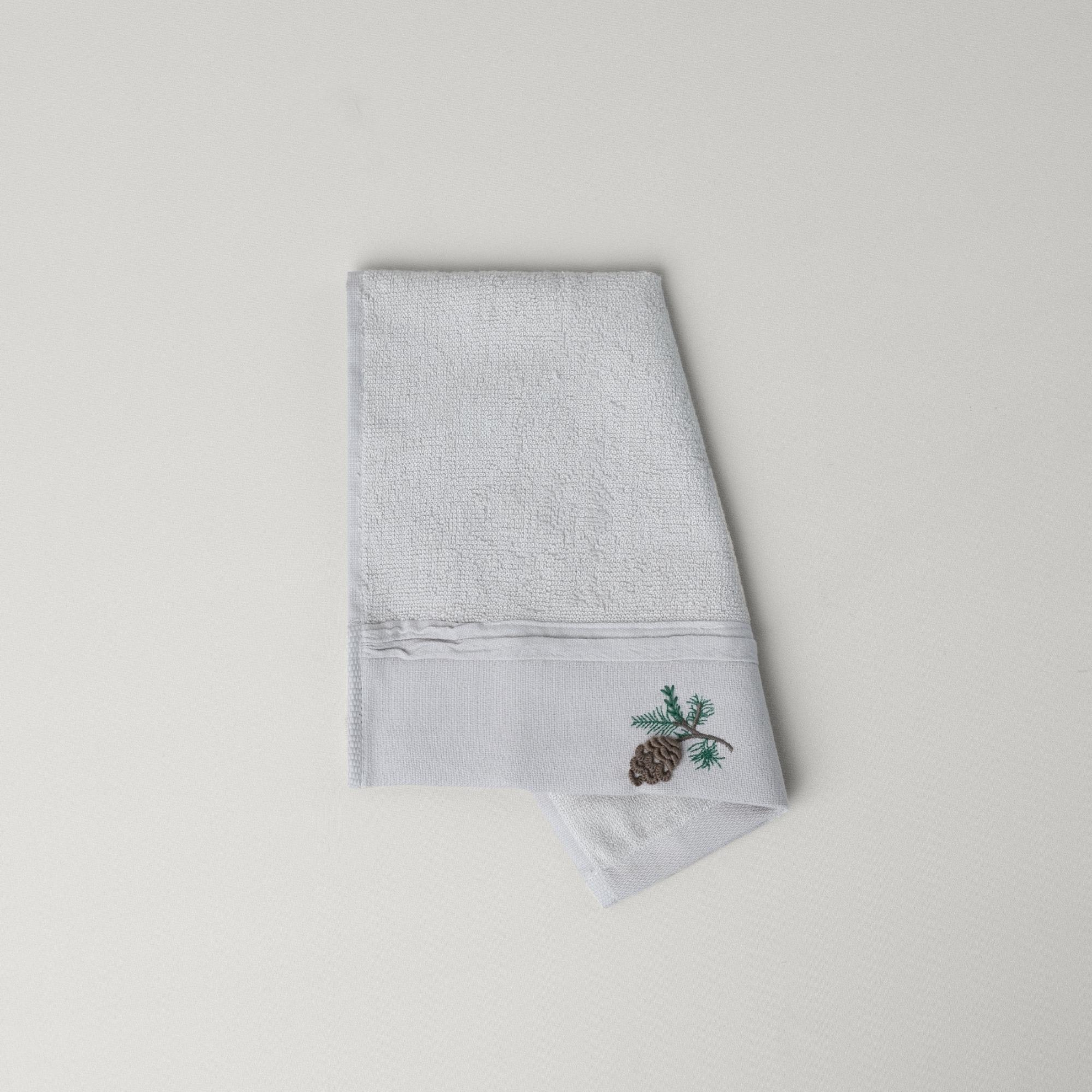 resm Linens Pinecone Bambu 30x45 Cm El Havlusu Stone