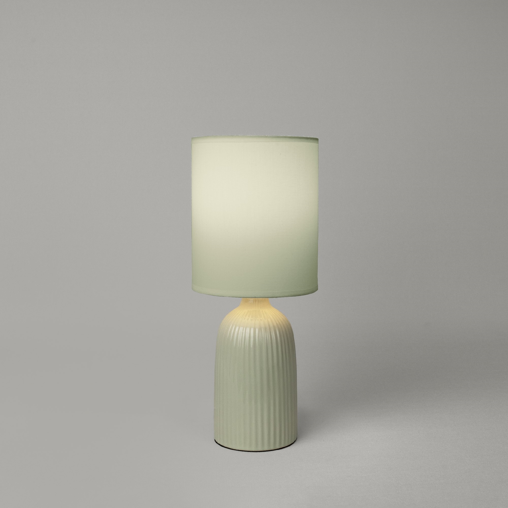 resm Linens Tilla Seramik 36x15 cm Abajur Yeşil