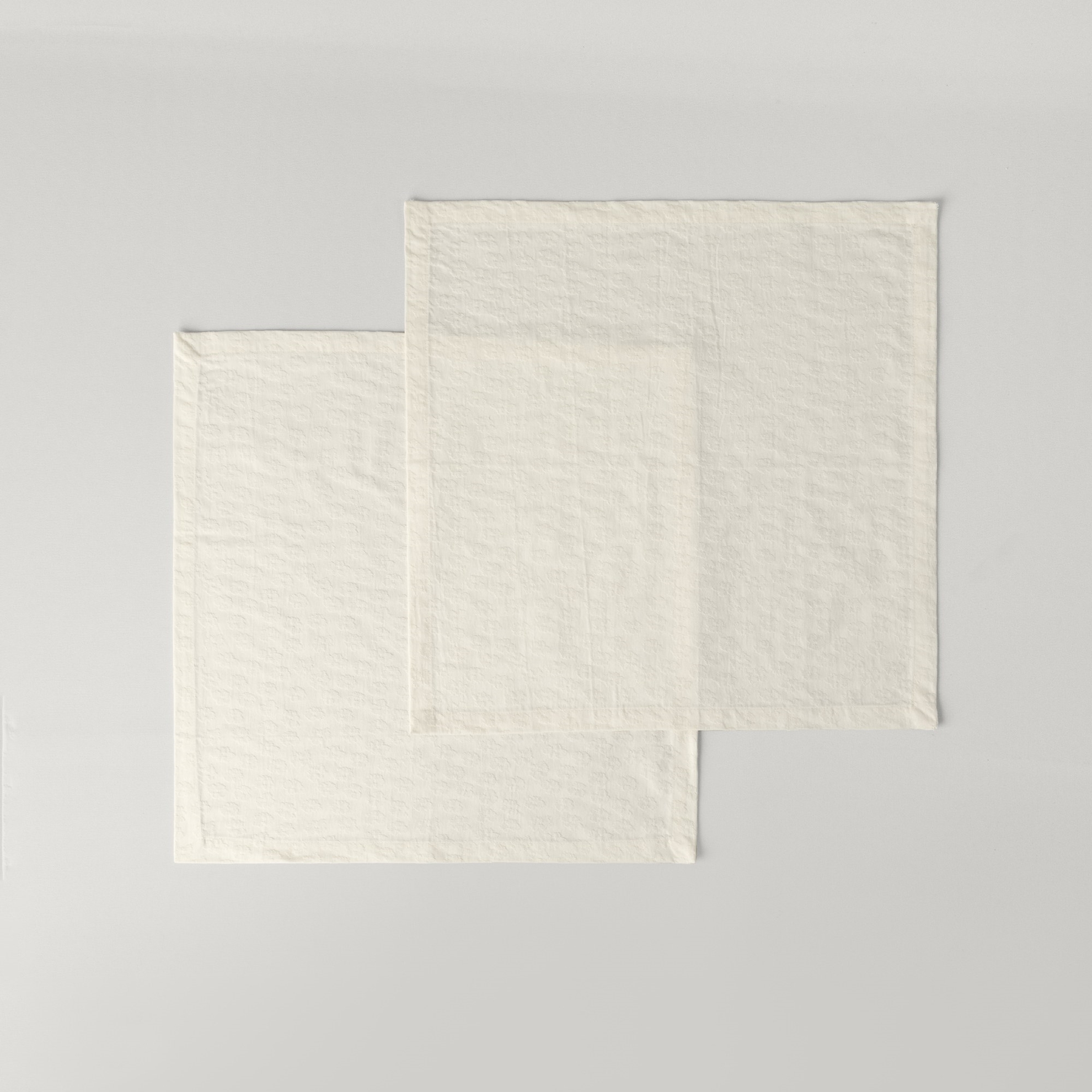 resm Linens Motion 45x45 cm 2'li Peçete Ekru