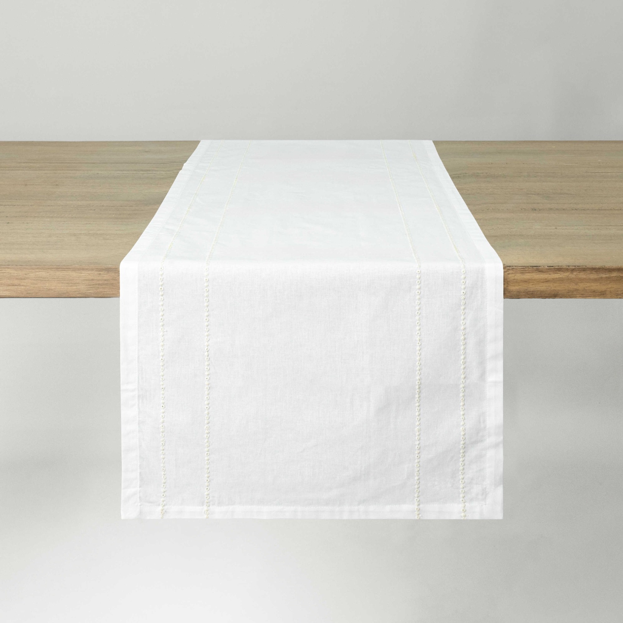 resm Linens Patrick 45x170 cm Runner Kırık Beyaz