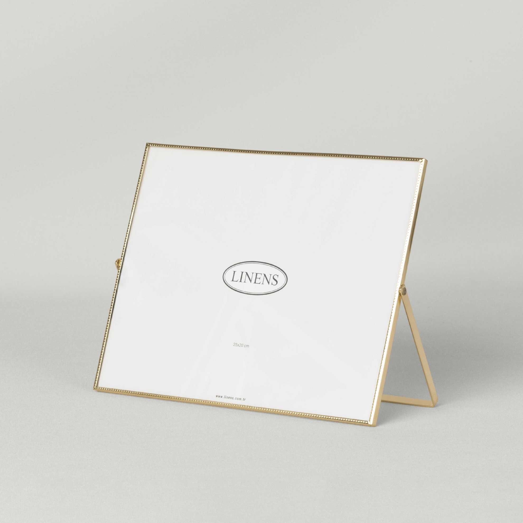 resm Linens Metal Stark 25x20 cm Çerçeve Gold