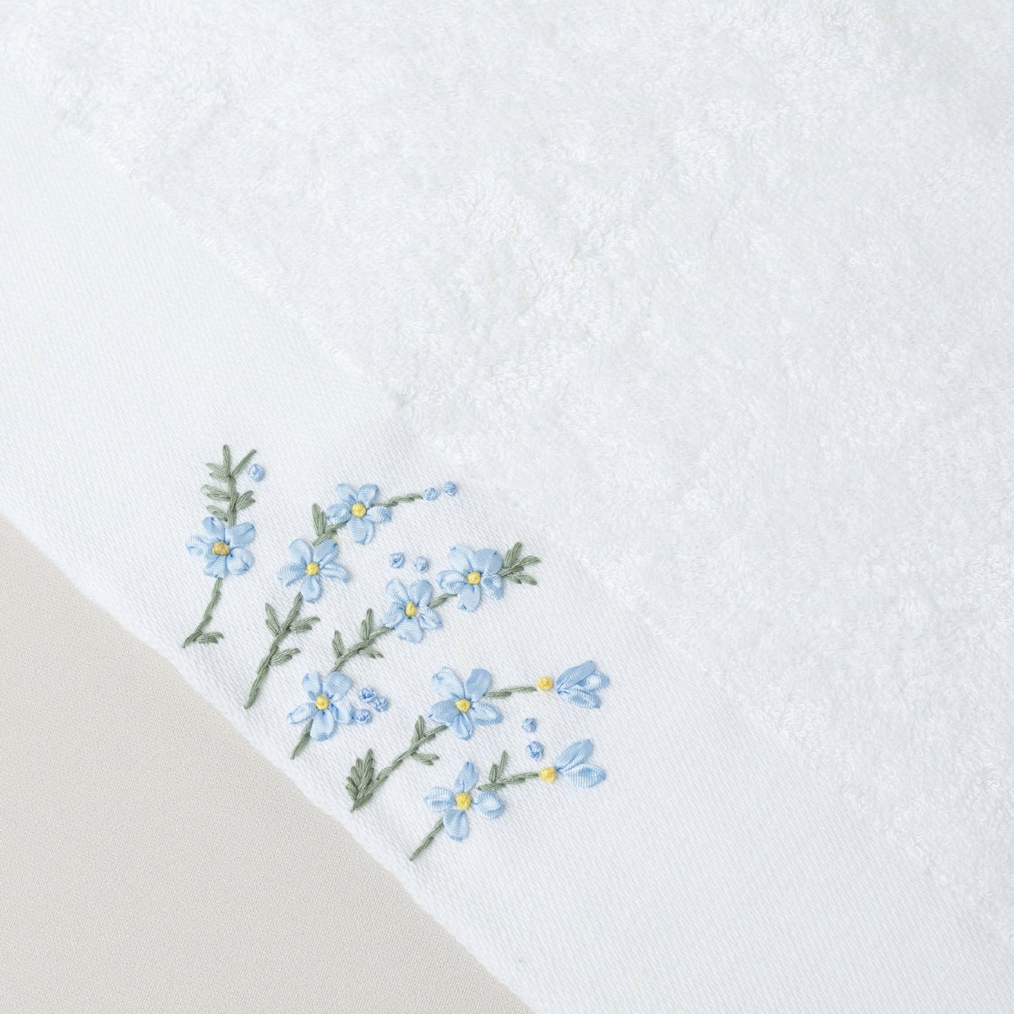 resm Linens Lunel Bambu 50x85 Cm Yüz Havlusu Beyaz