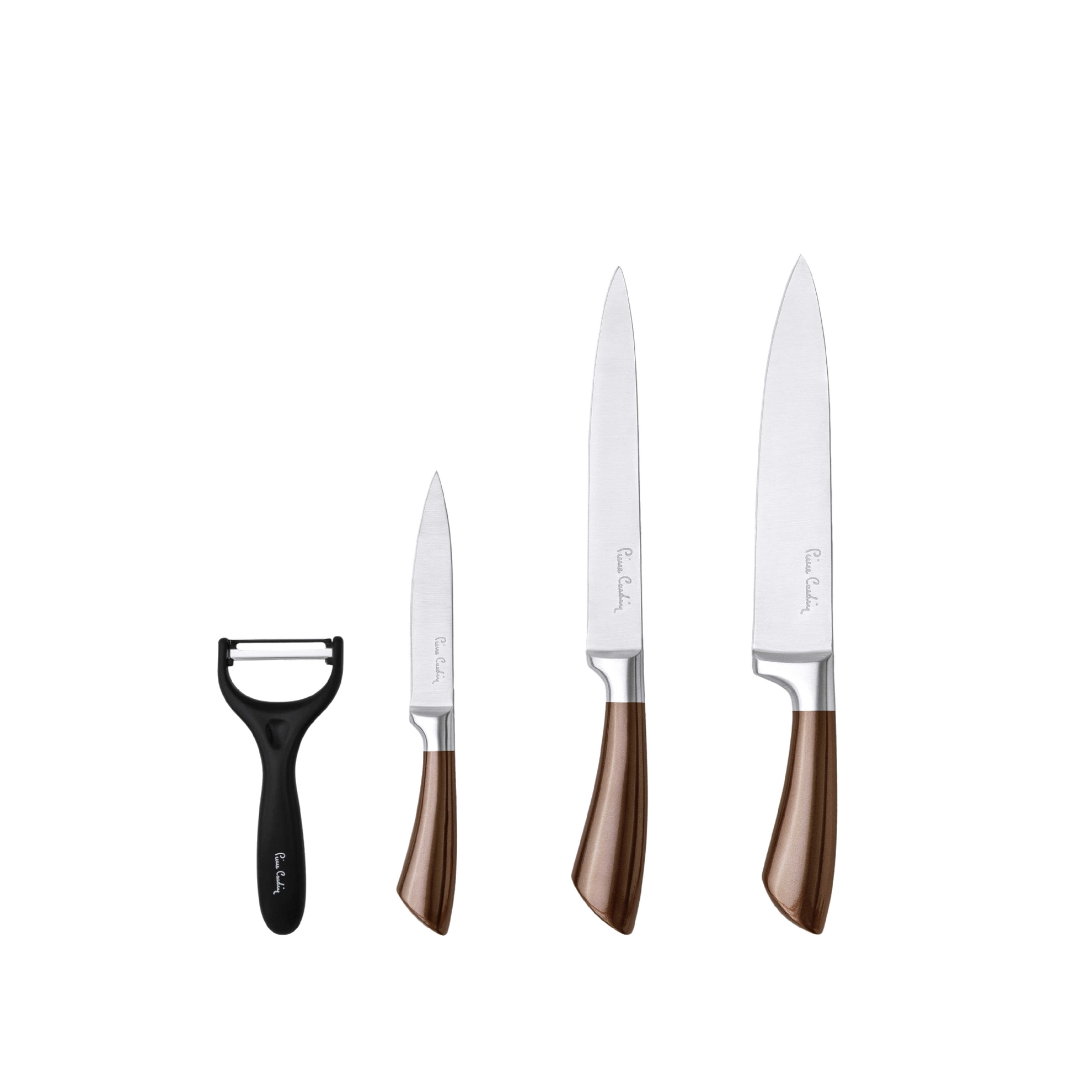 resm Pierre Cardin Alexa Copper 4 Parça Bıçak Seti